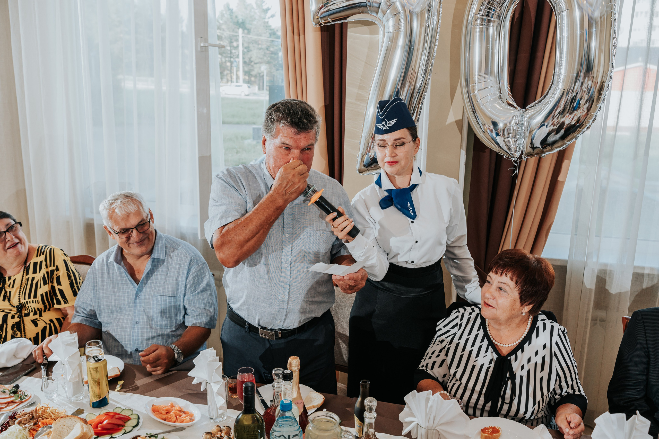 Юбилей 70 лет. Репортажный фотограф Красноярск