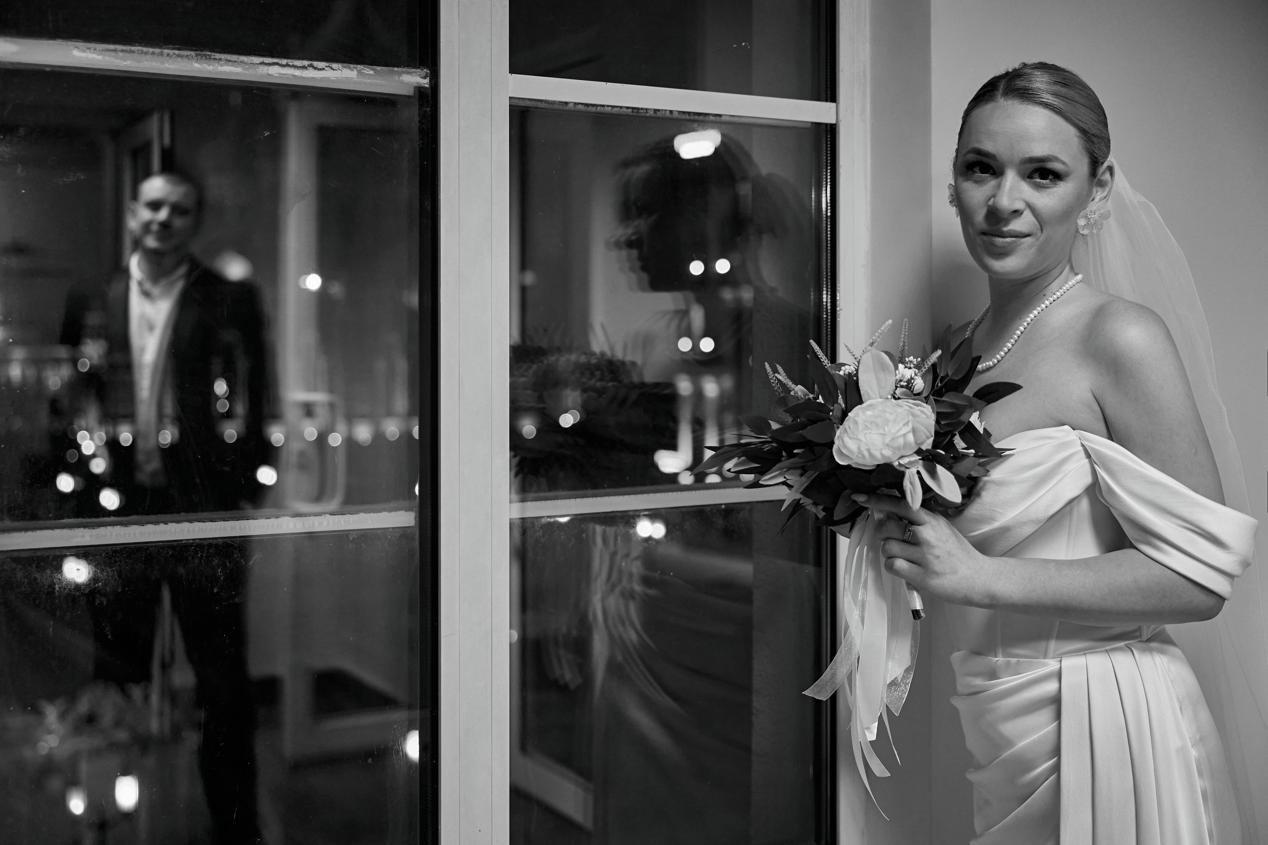 Утро невесты и свадебная фотосессия в гостинице