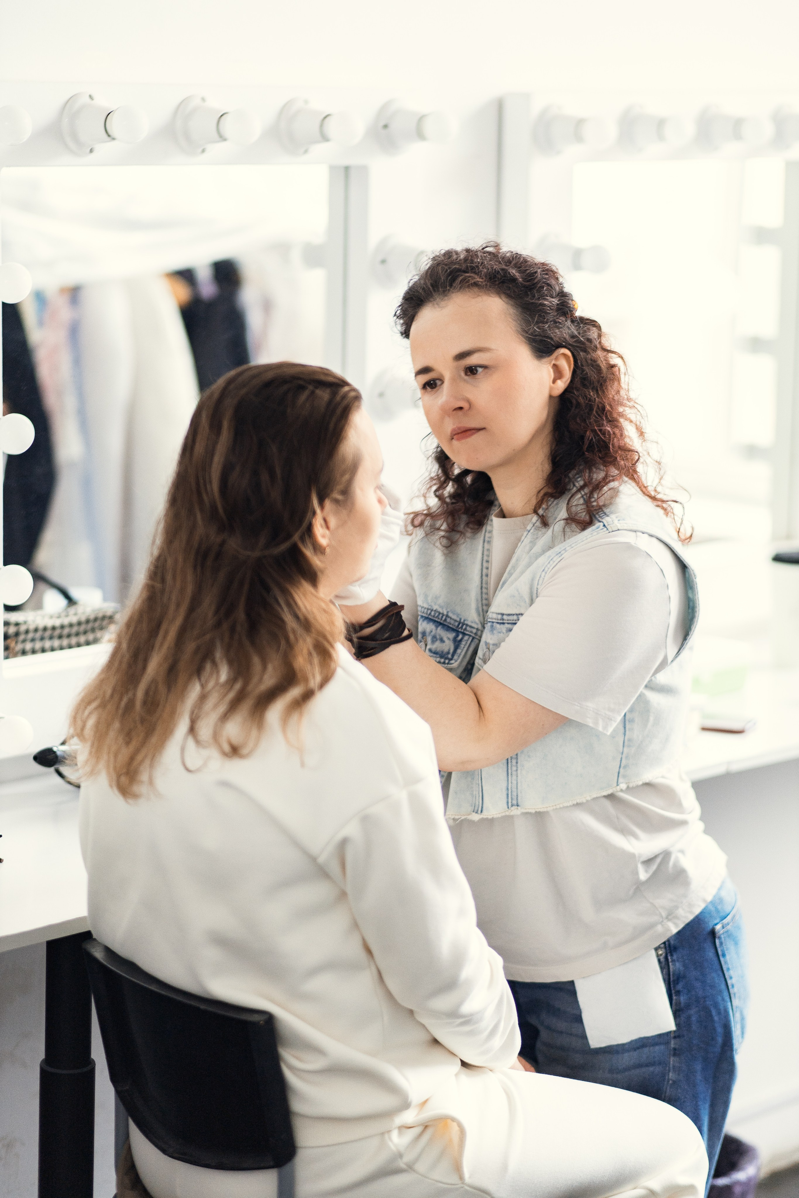 Контент фотосъемка для визажиста. Профессиональный фотограф в Москве и Мо Мария Шантарёва