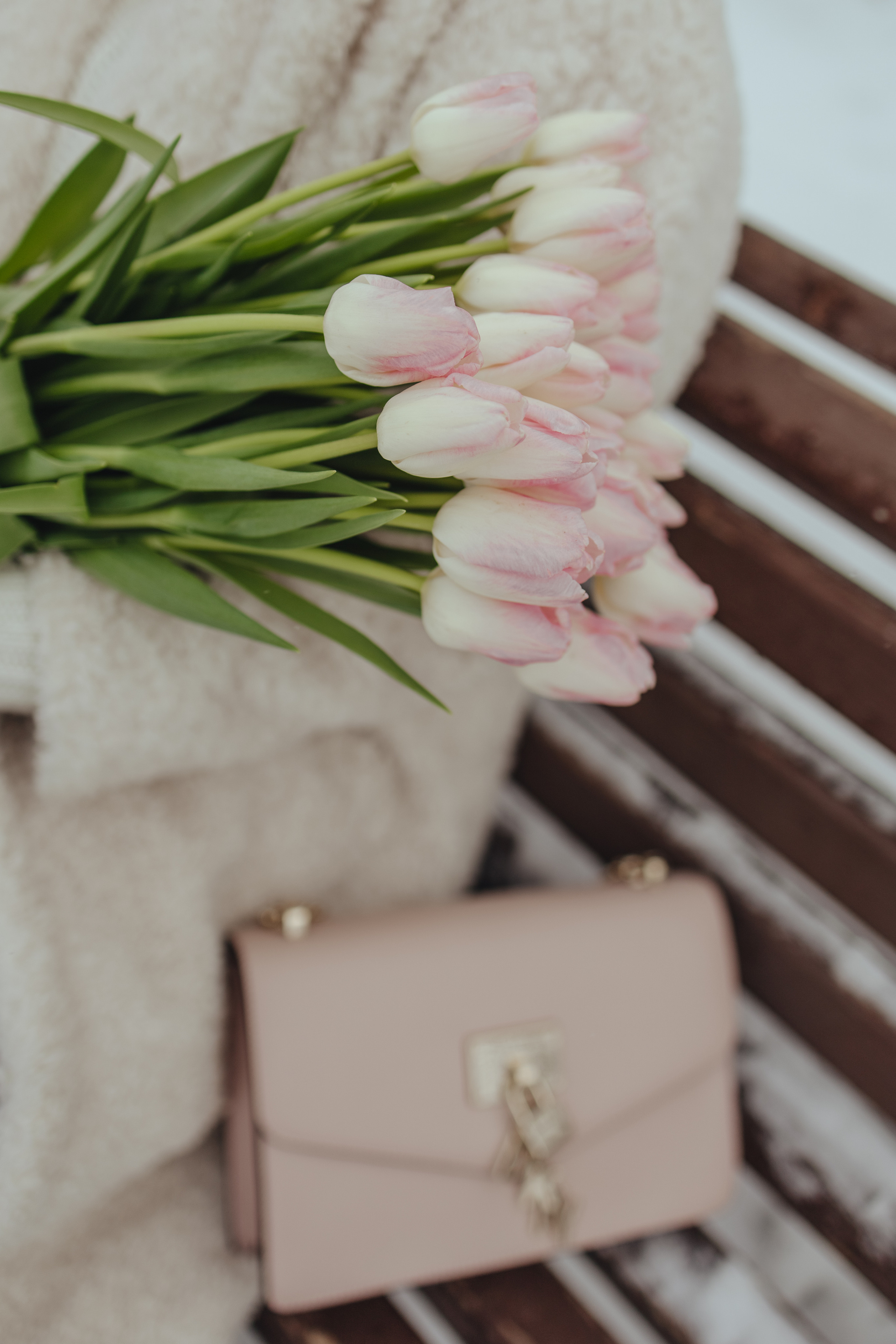 Эмма. Прогулка в снежном парке. Фотограф Ксения Железникова