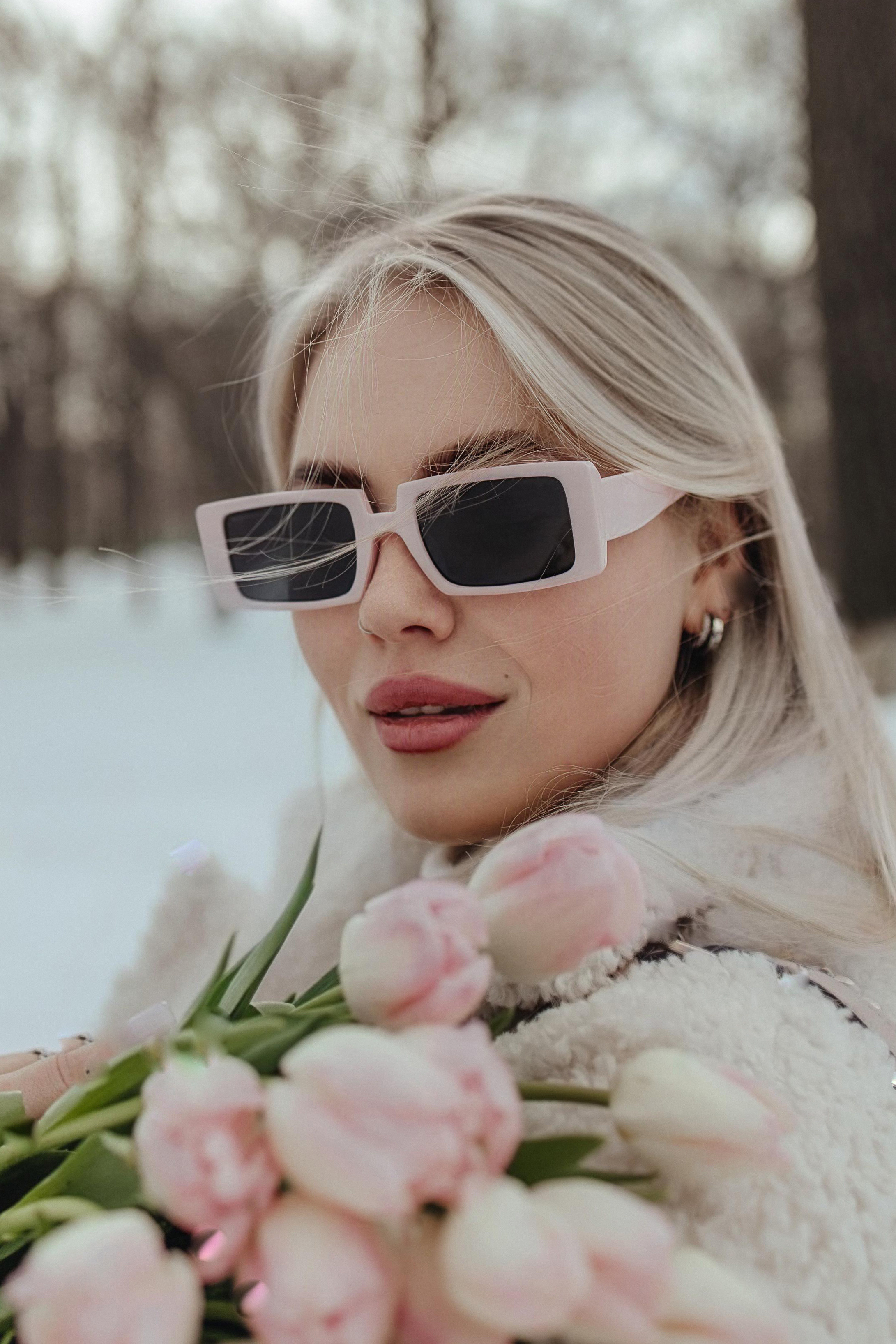 Эмма. Прогулка в снежном парке. Фотограф Ксения Железникова