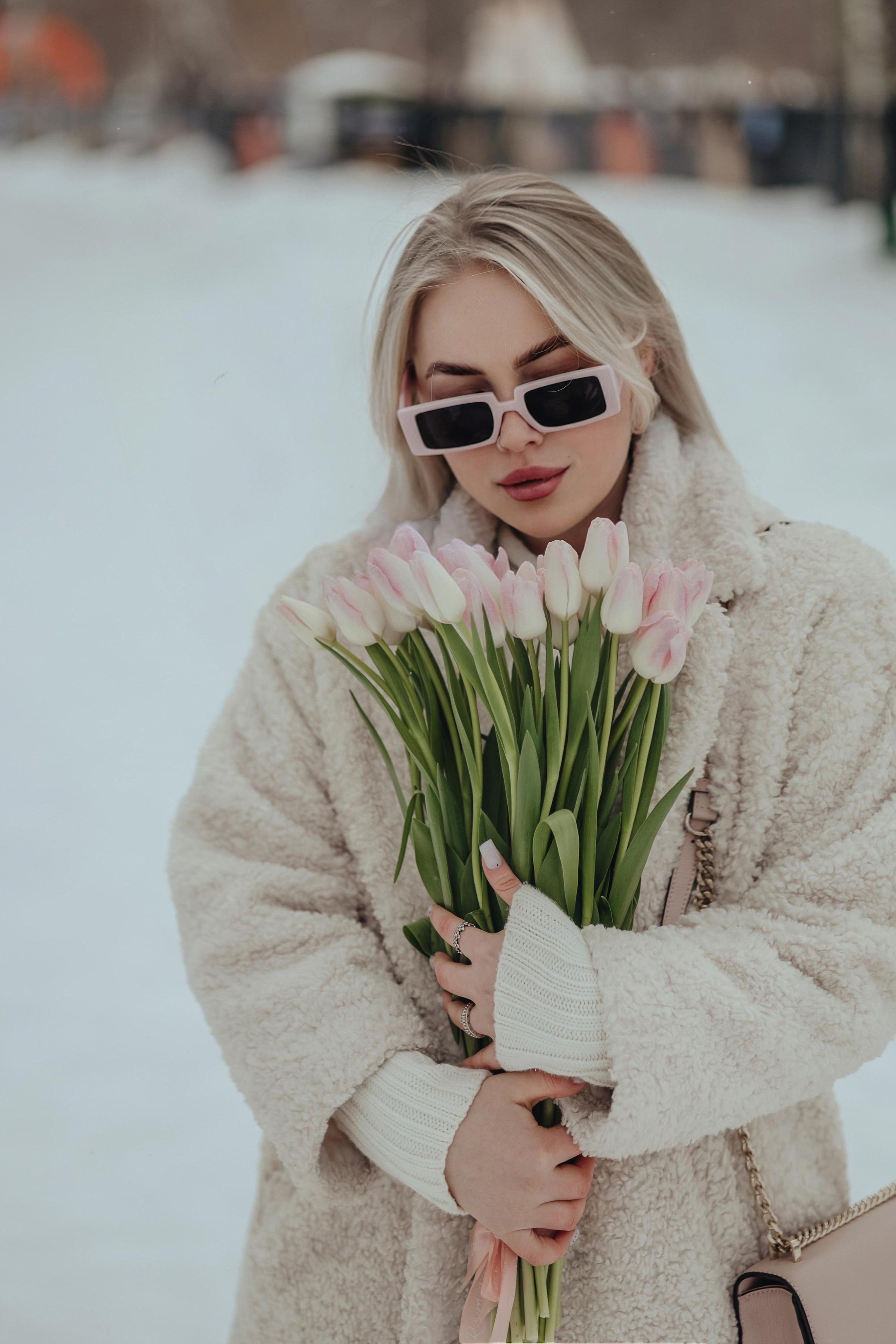 Эмма. Прогулка в снежном парке. Фотограф Ксения Железникова
