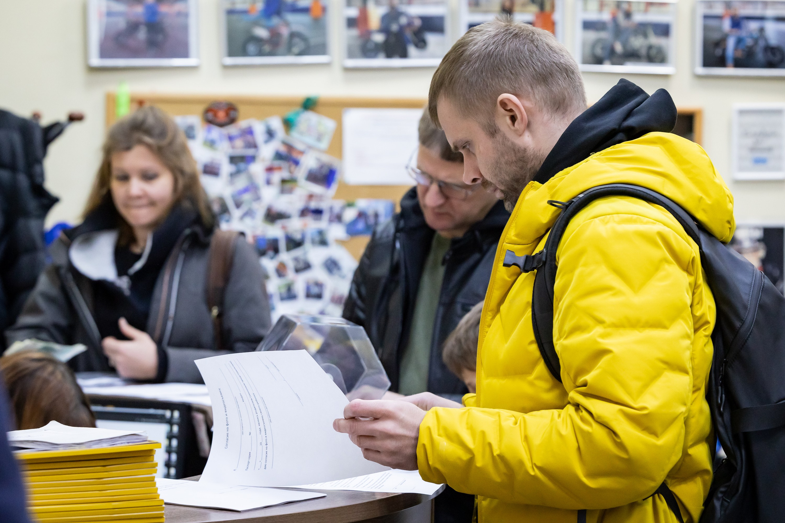 Соревнования в Мотошколе «Мосгортранс». Фотограф Владимир Охрименко
