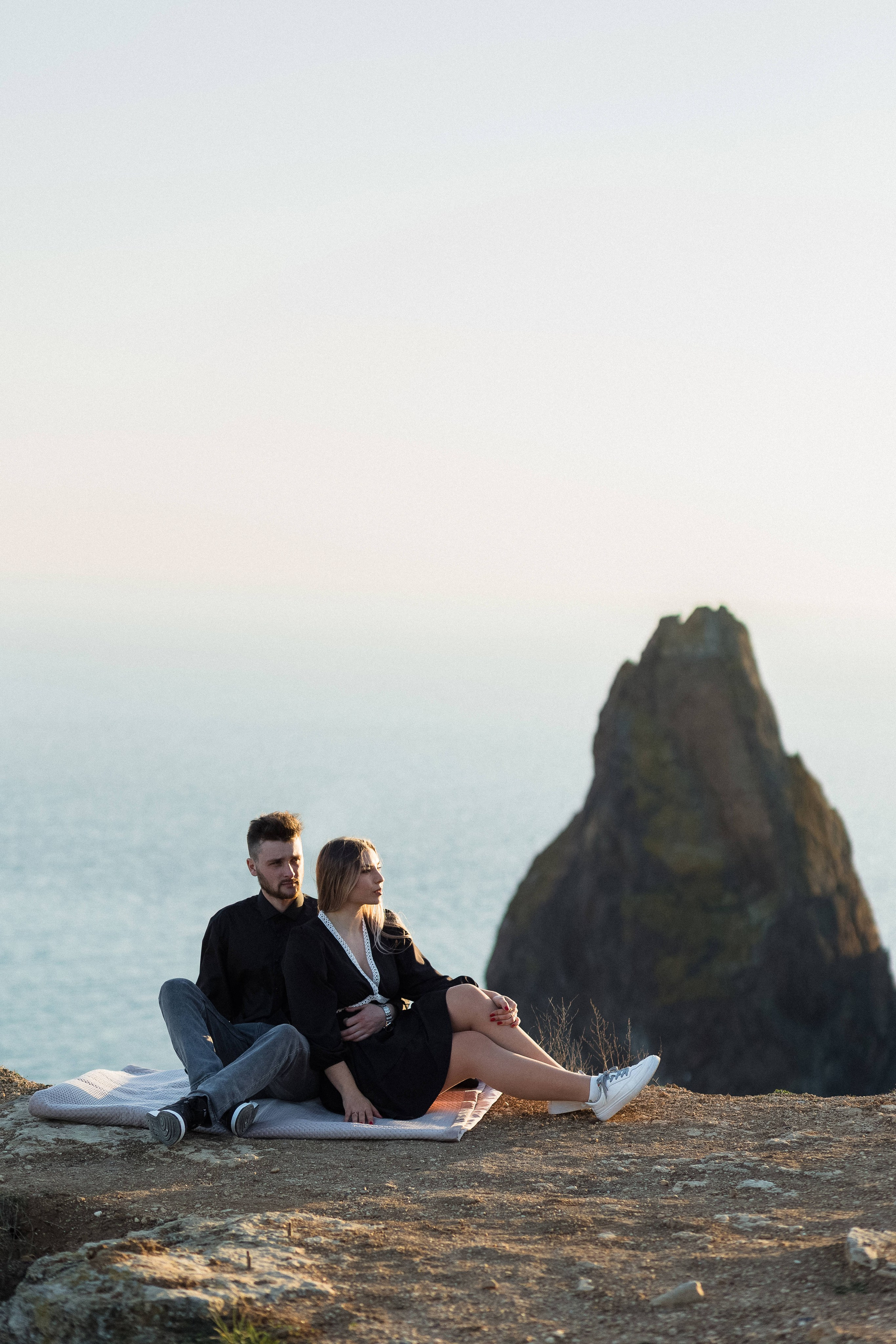 «Закат над морем: история любви Евгения и Дианы в каждом кадре». Свадебный фотограф Мироманов Николай в Крыму