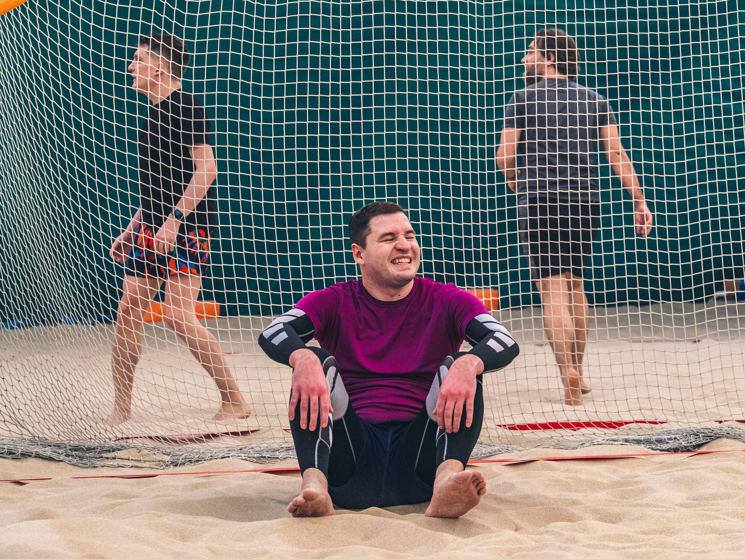 Пляжный волейбол. Фотограф Владимир Бакарюк