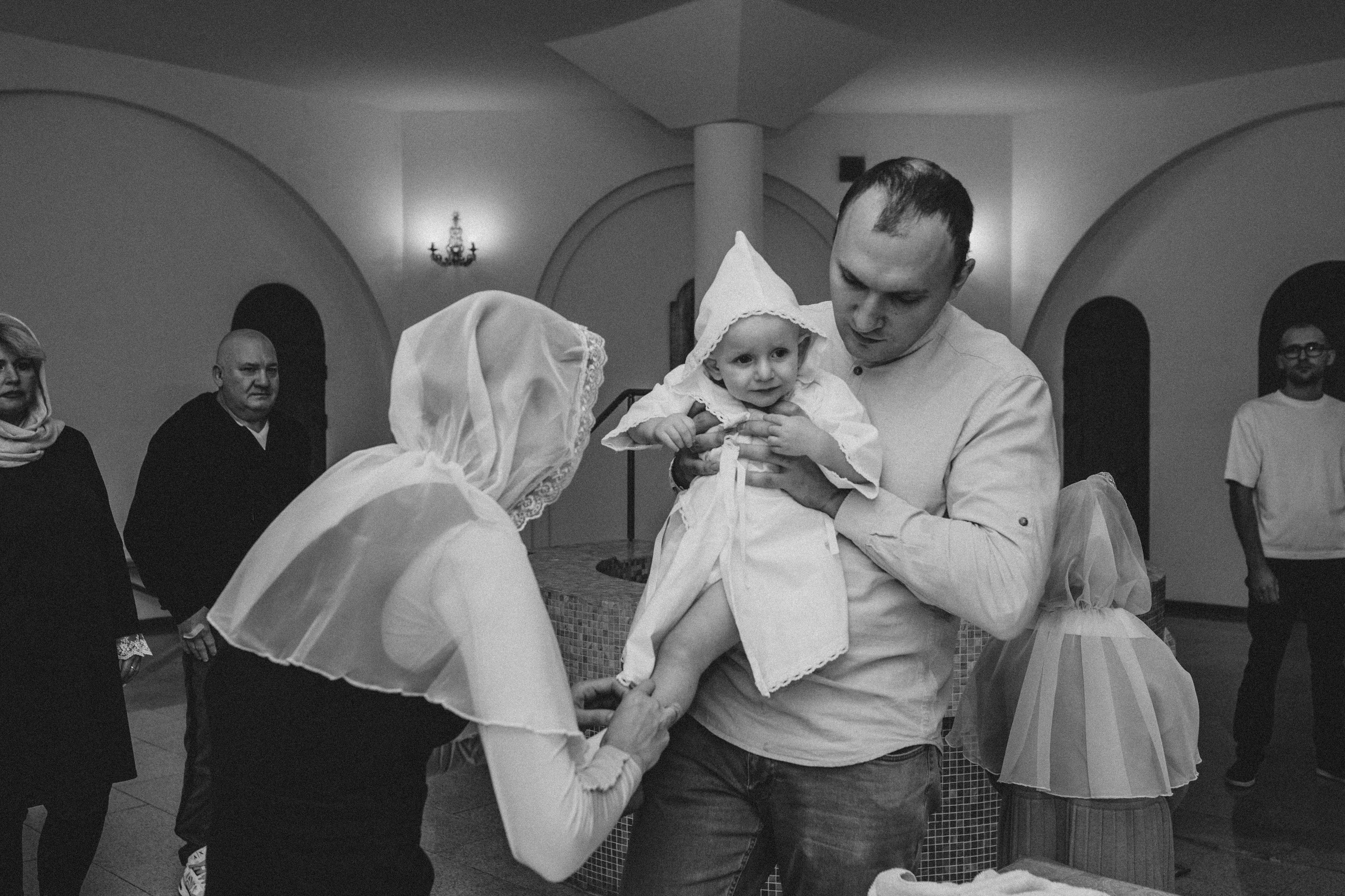 Крещение Георгий. Семейный и домашний фотограф в Москве и МО Королева Валерия