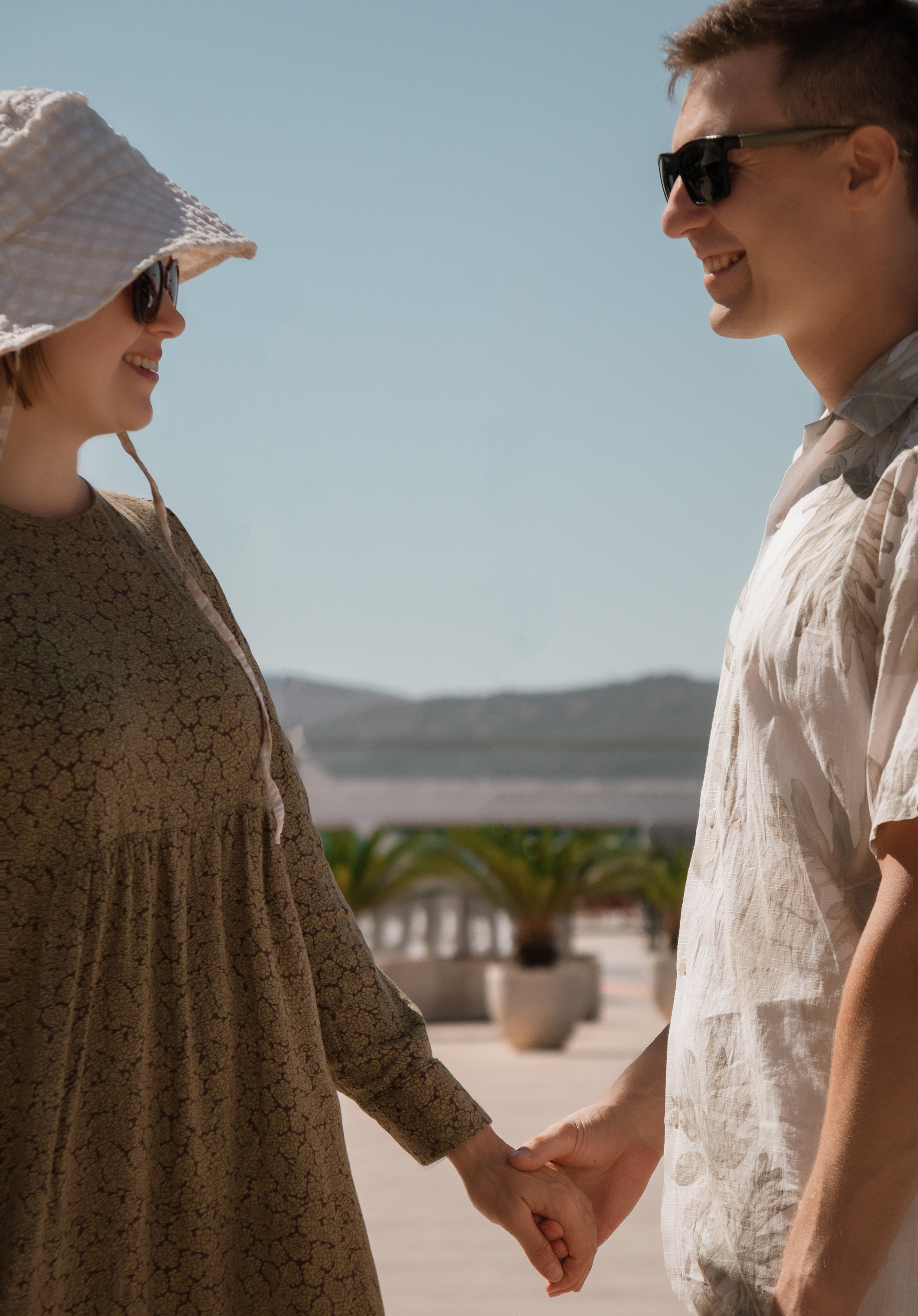 Gentle morning with Rimma and Maxim. Portrait photographer in Tivat Montenegro Katerina Kirsanova