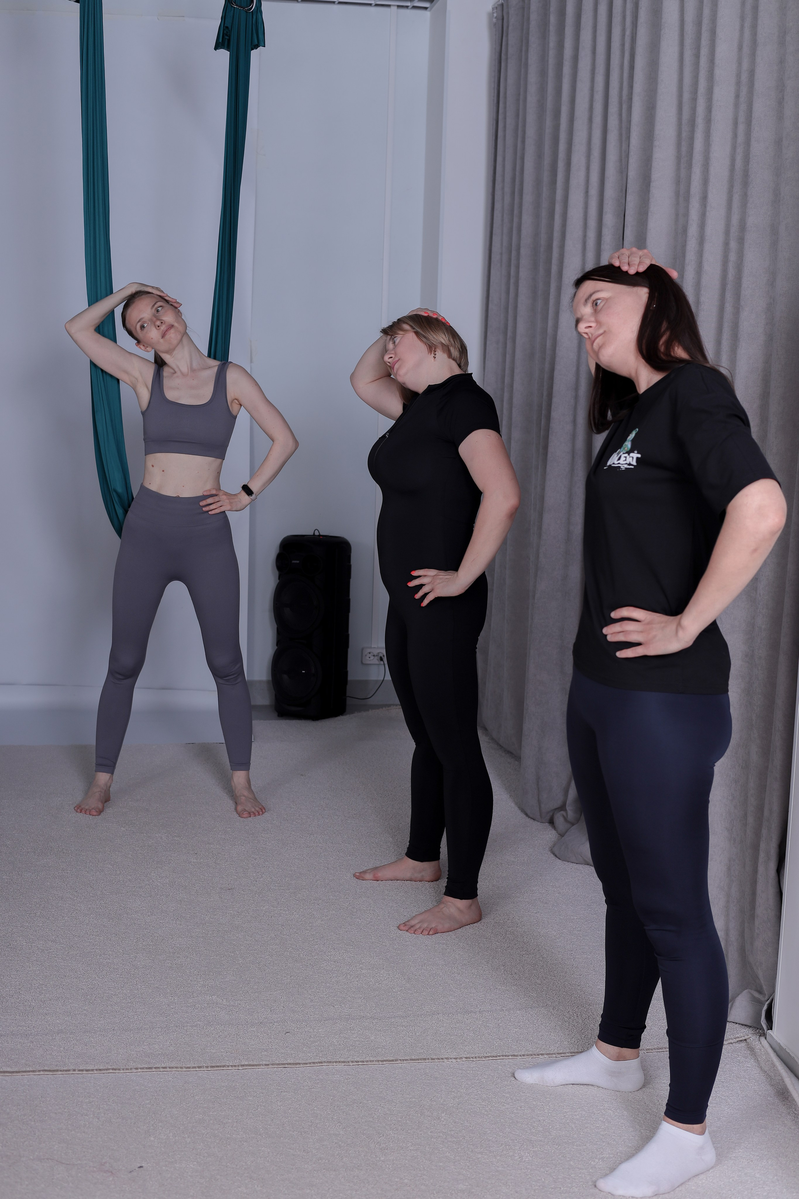 Арт-терапия + аэройога. Фотограф Надршина Лилия