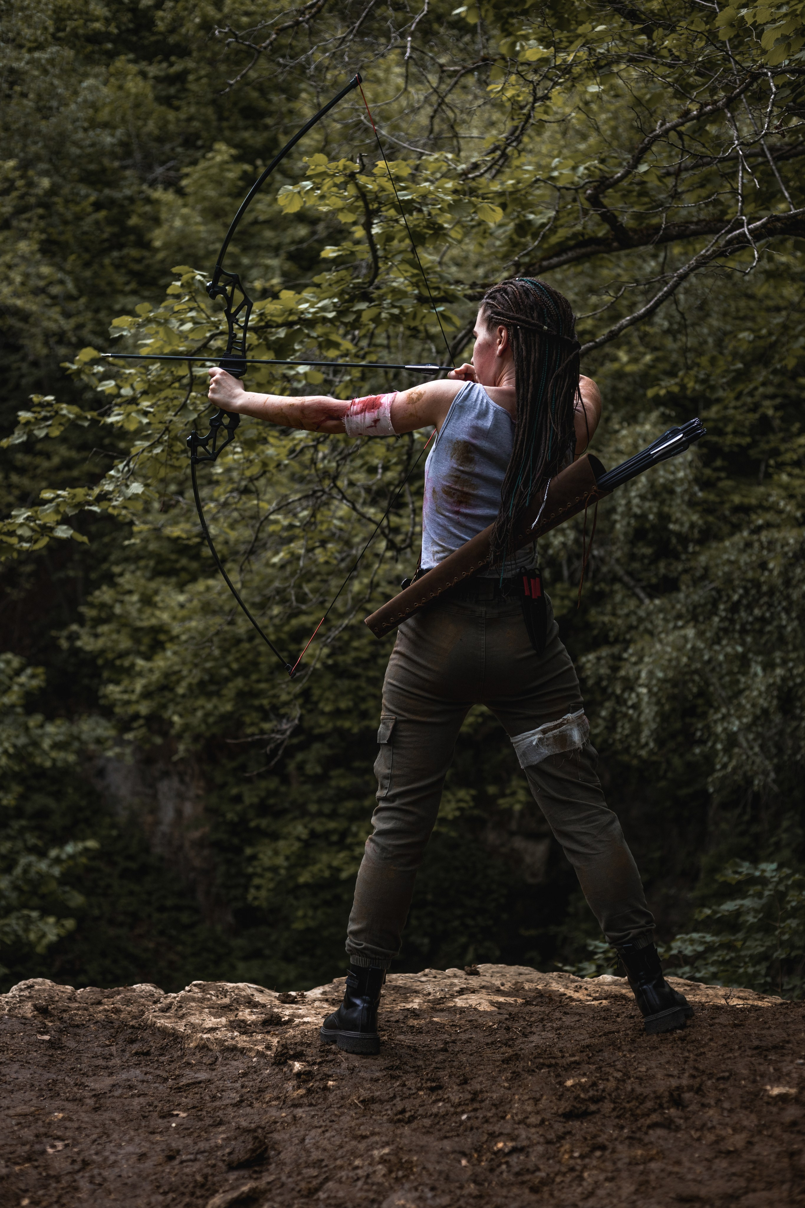 Косплей по мотивам игры Томб Райдер