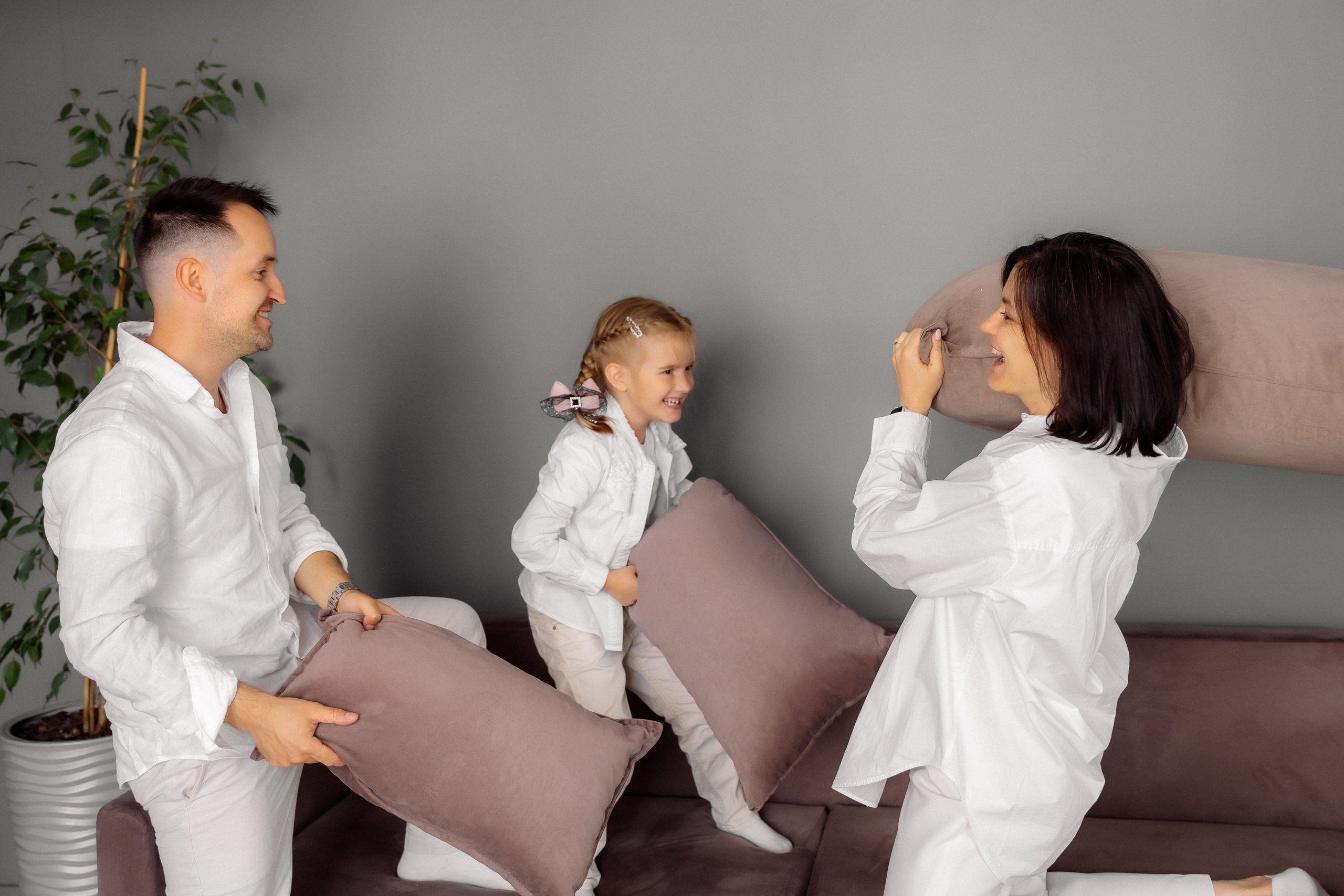 Семейная фотосессия с собачкой. Зотова Алена — семейный и женский фотограф в Зеленограде