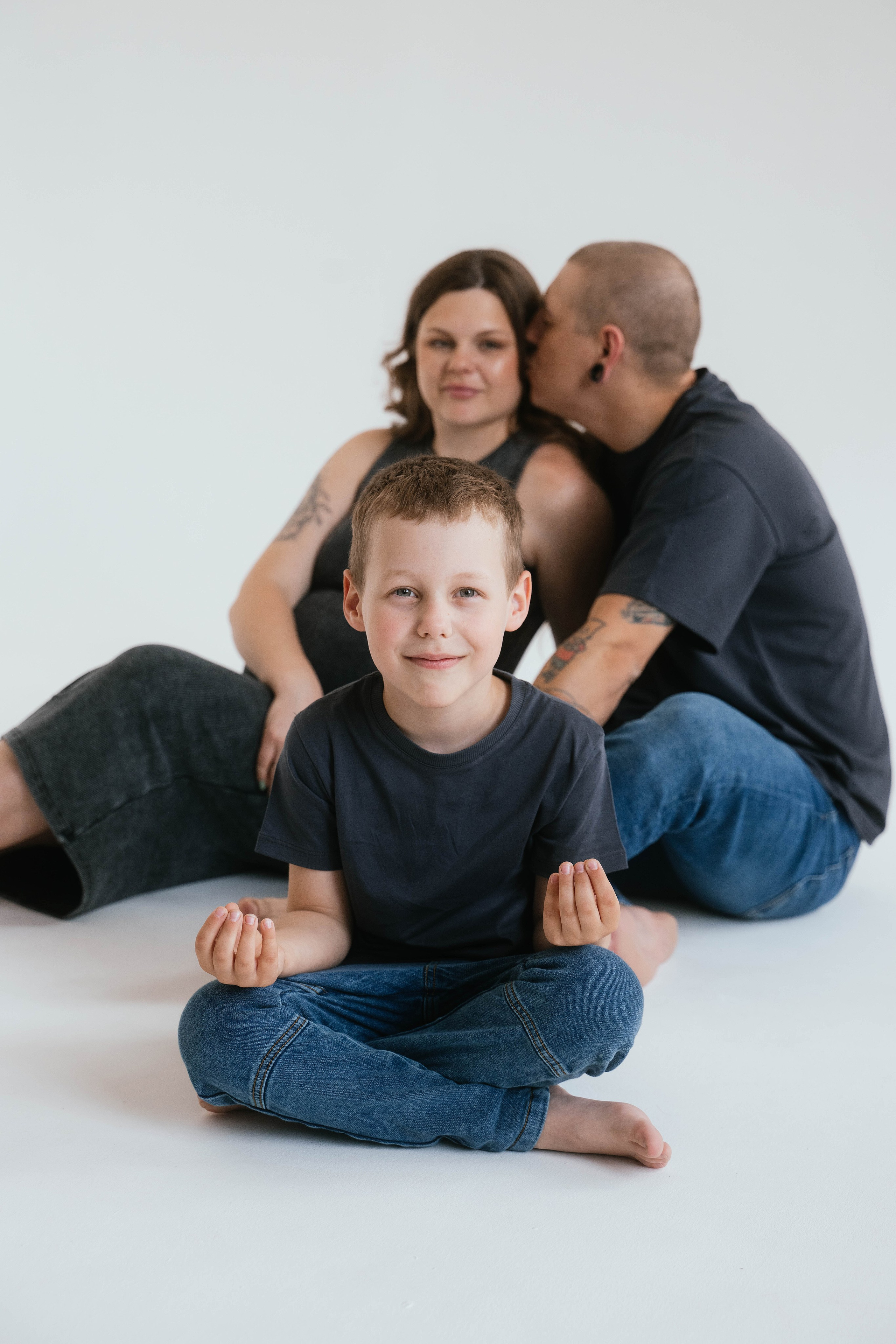 Катя, Саша и Антон. Свадебный, семейный фотограф в Рязани Лена Брант