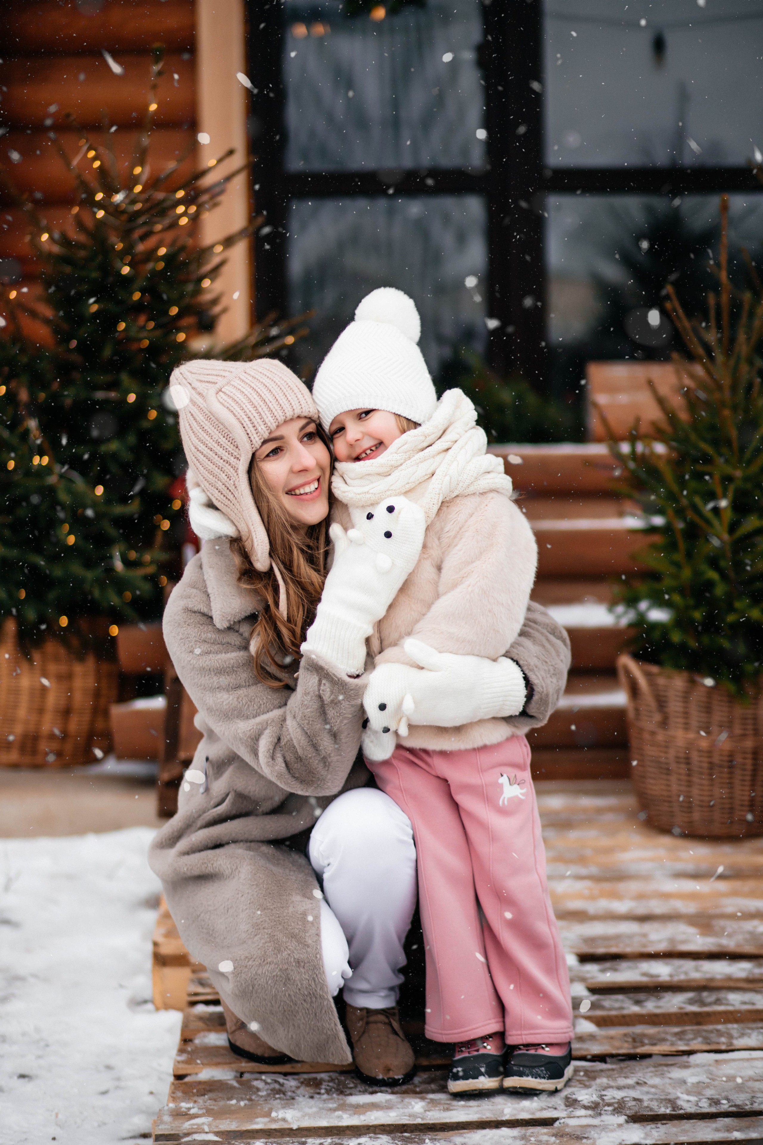 Зимнее мама+доча. Свадебный и семейный фотограф Витебск