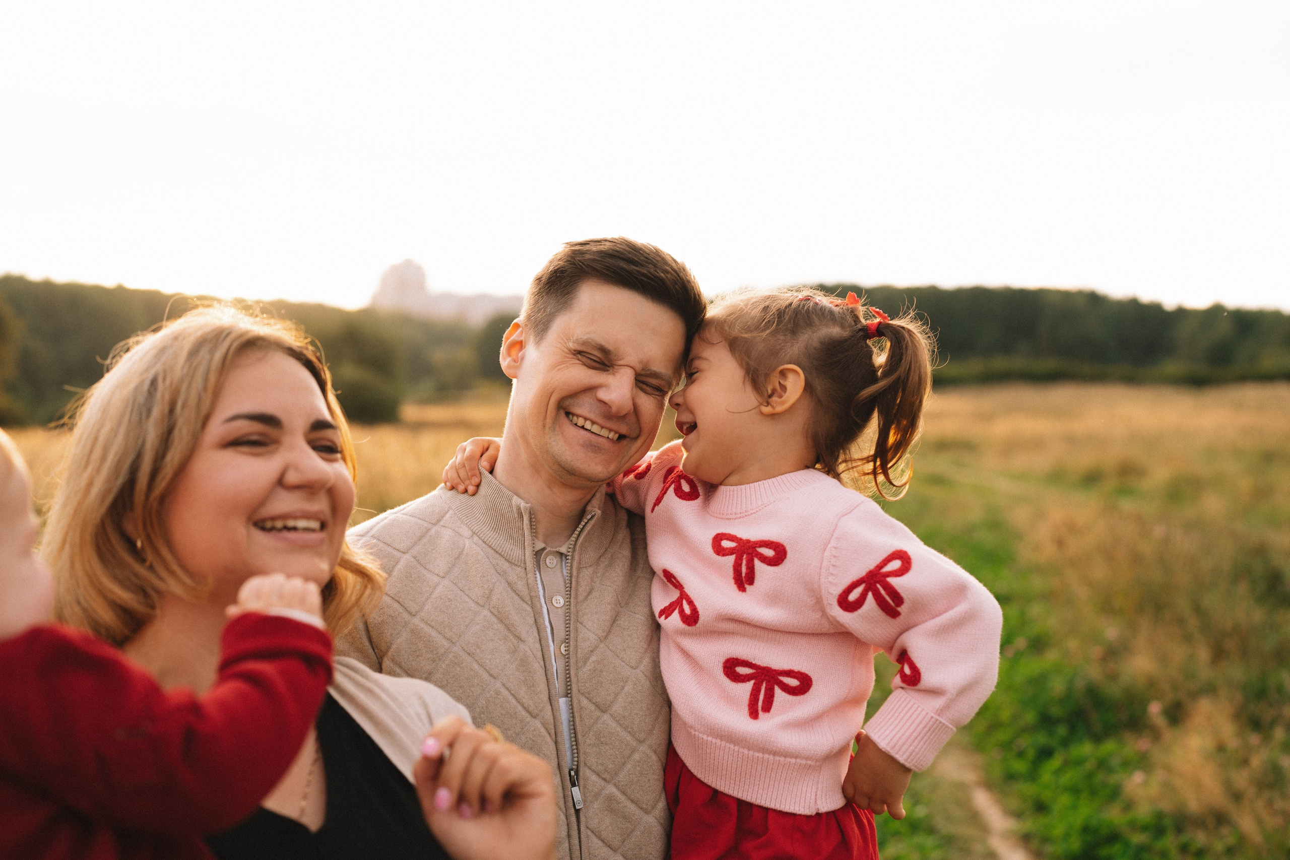 Юля, Андрей, Варя и Аглая. Семейный фотограф Валерия Фабричникова, Москва