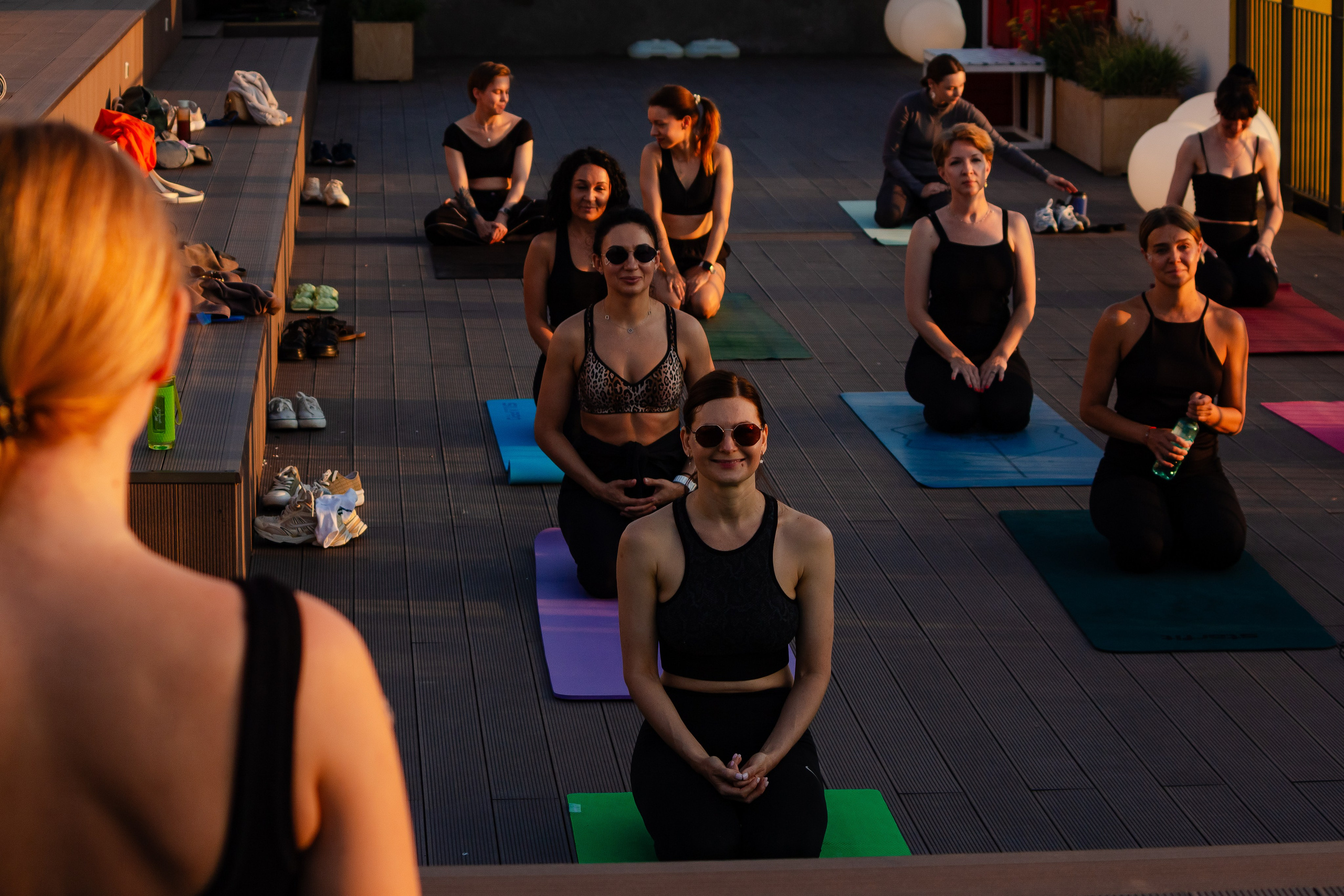 Йога на крыше Станкзавода. Александр Носов. Портретный и репортажный фотограф в Самаре