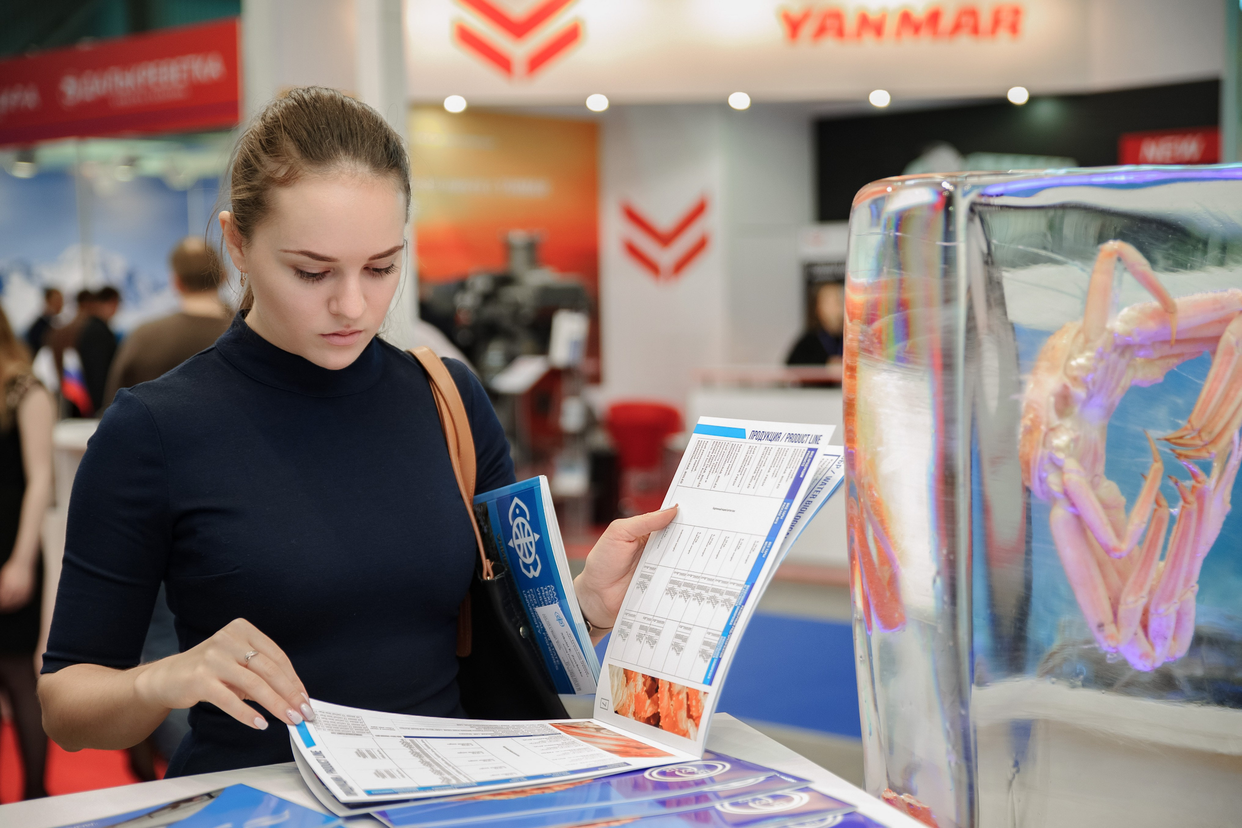 Репортаж… Международный рыбный форум. Фотограф Алексей Лукин. Профессиональная фотосъёмка в Санкт-Петербурге. Обработка и Ретушь фотографий