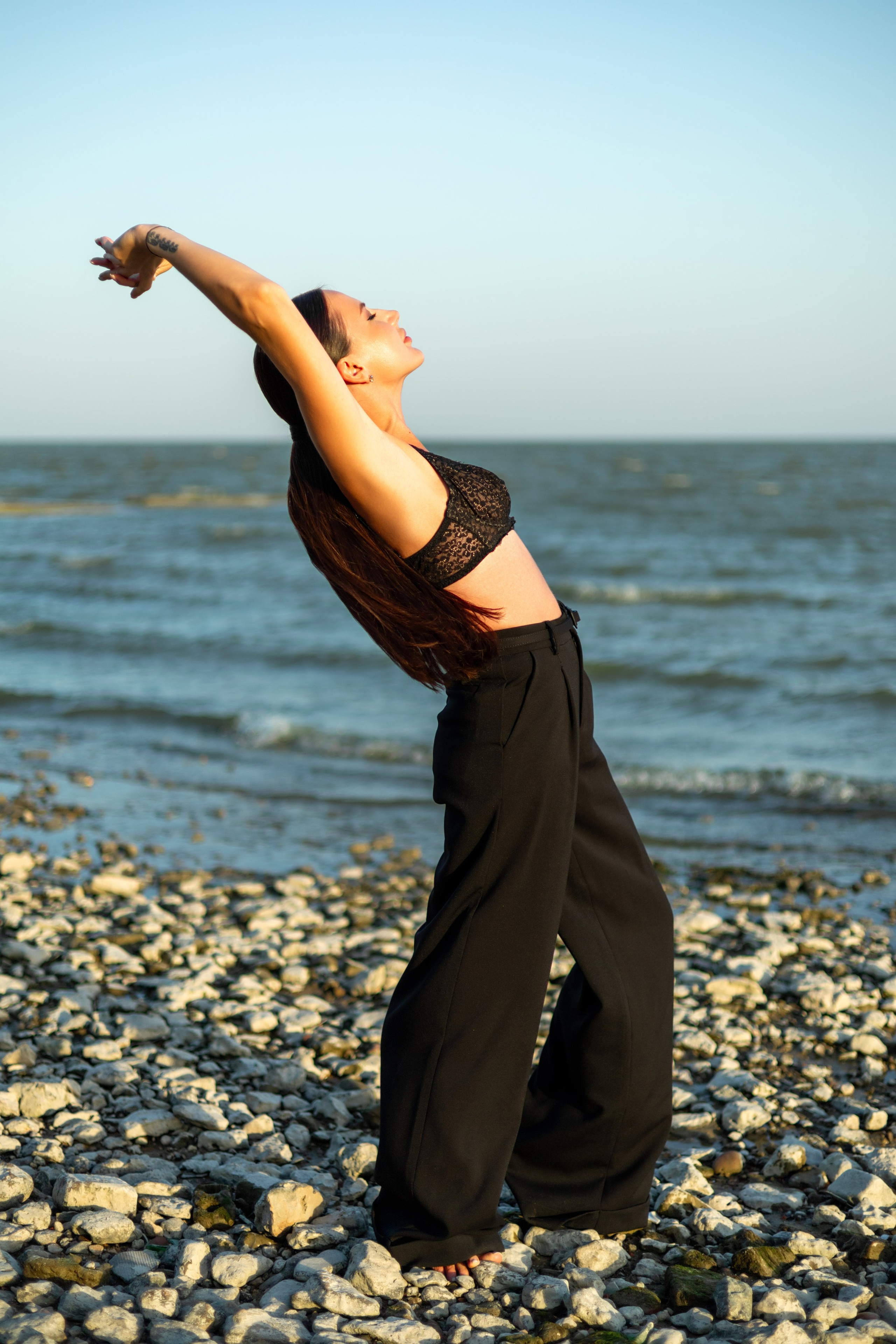 Съемки на улице. Анна Злищева