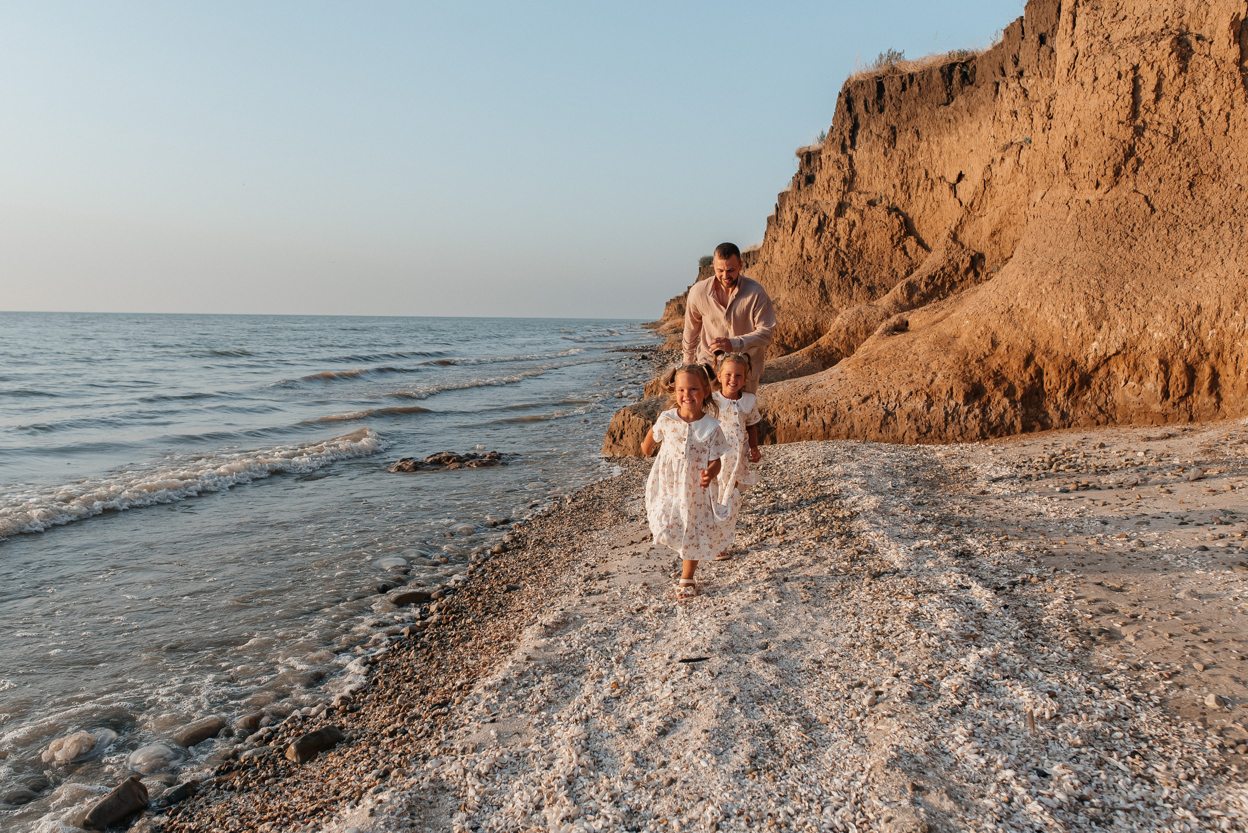 Семейная прогулка на маяке. Детский и семейный фотограф выпускной альбом Приморско-Ахтарск