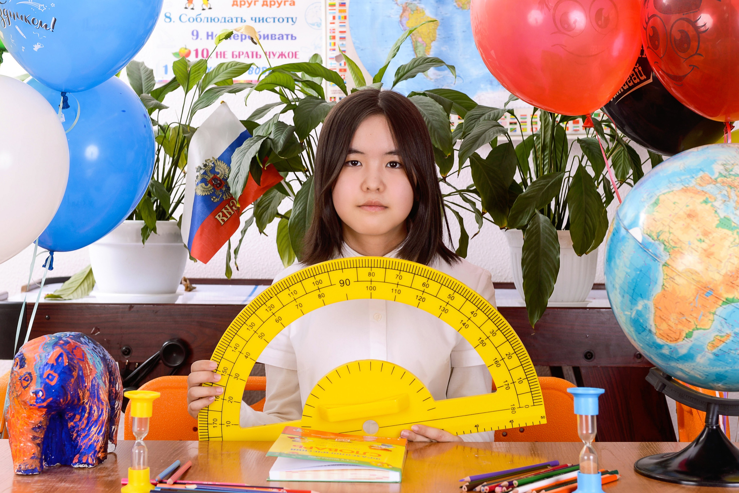 Фотографии в классе. Детская выездная фотостудия