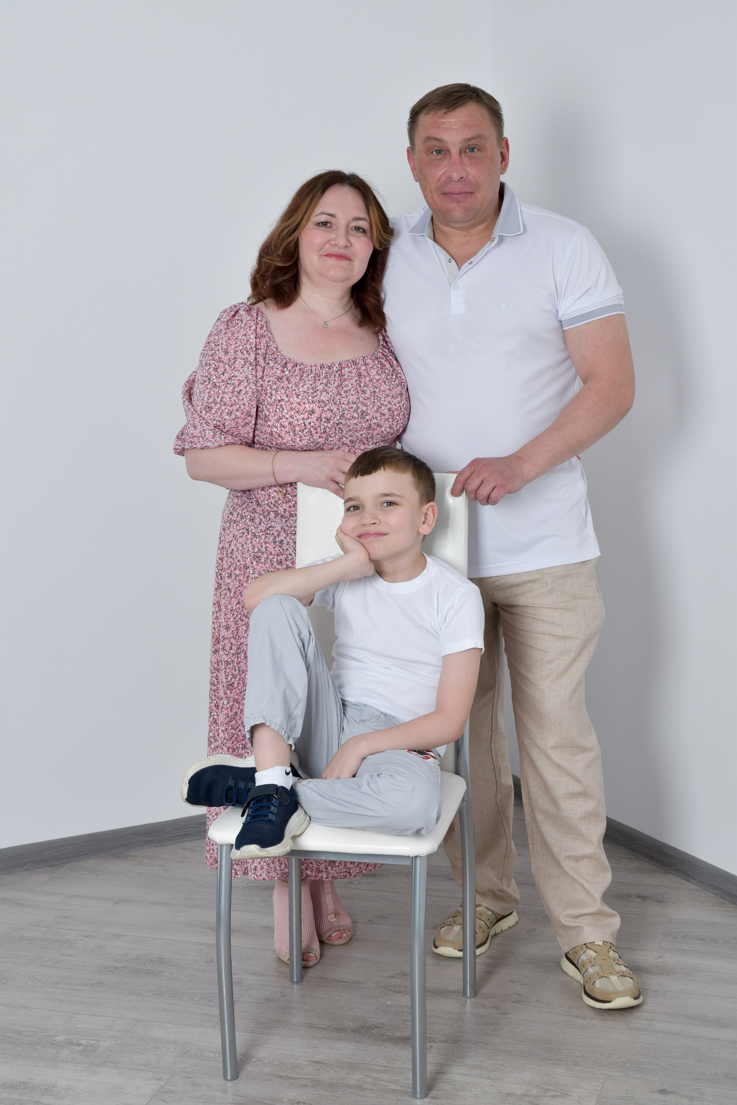 Семейная фотосъемка Мария, Богдан и Андрей