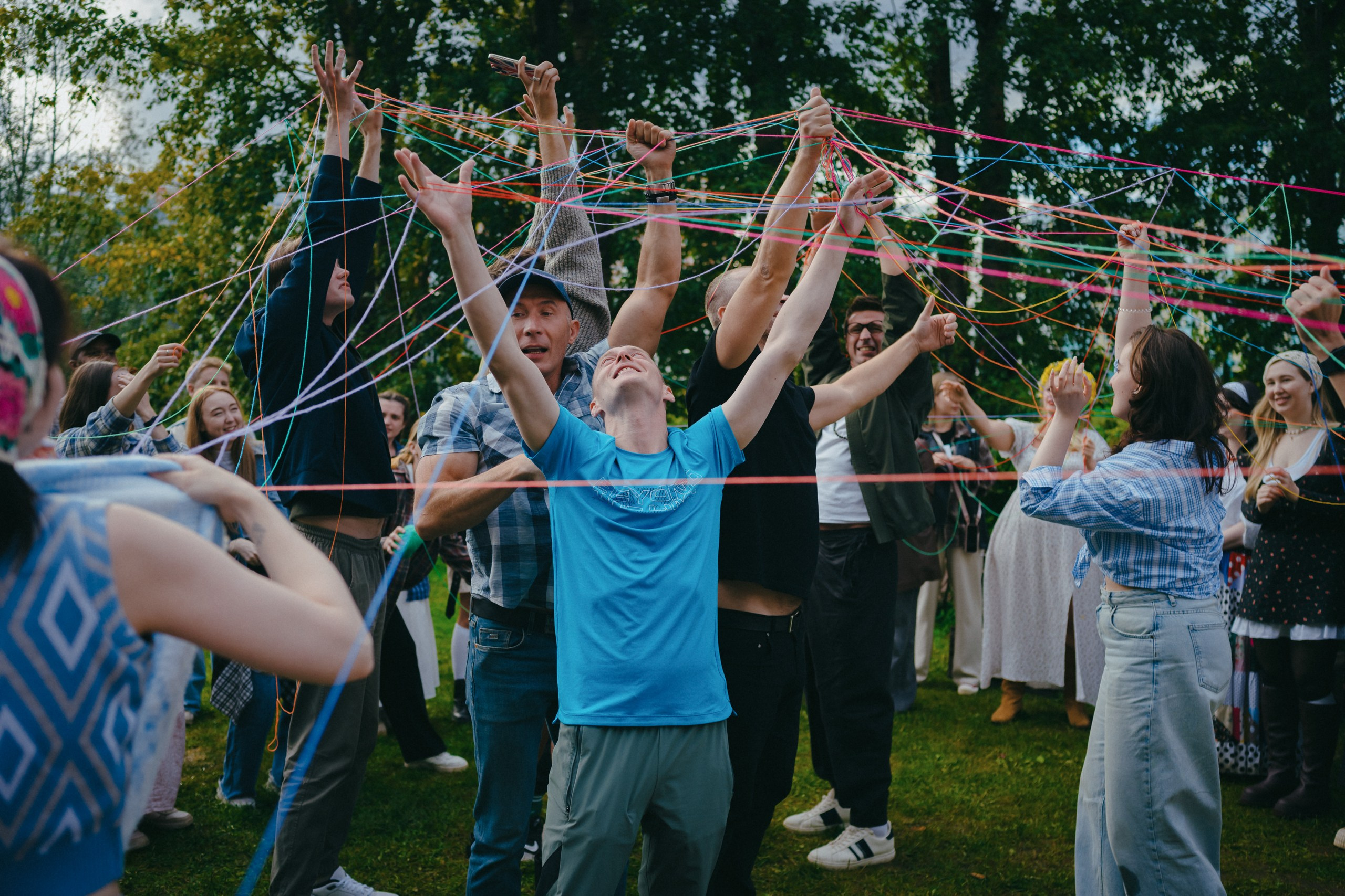 Корпоратив летом под открытым небом. Komonev