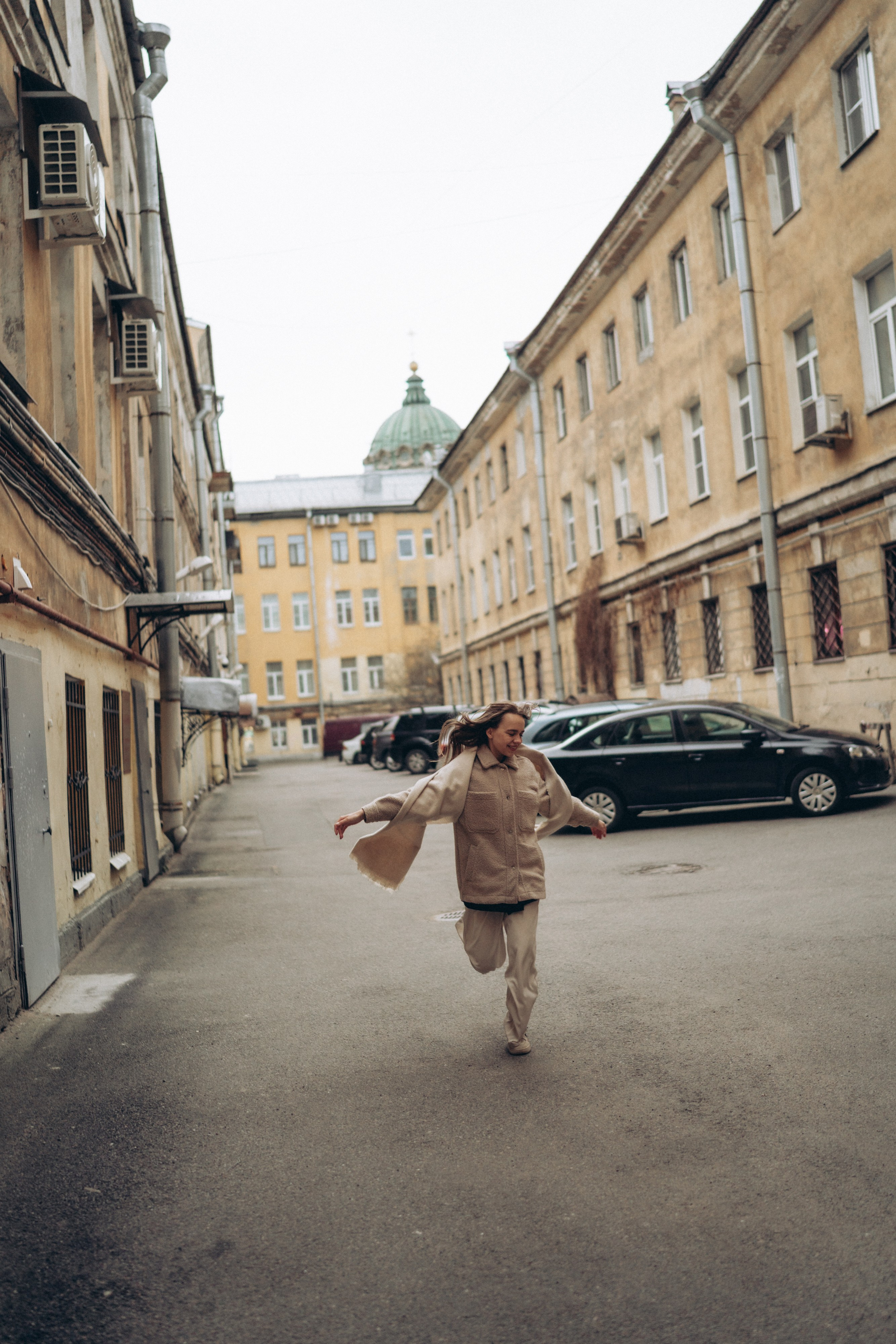 Анна / Прогулка по городу. Фотограф в Санкт-Петербурге — Лучина Екатерина