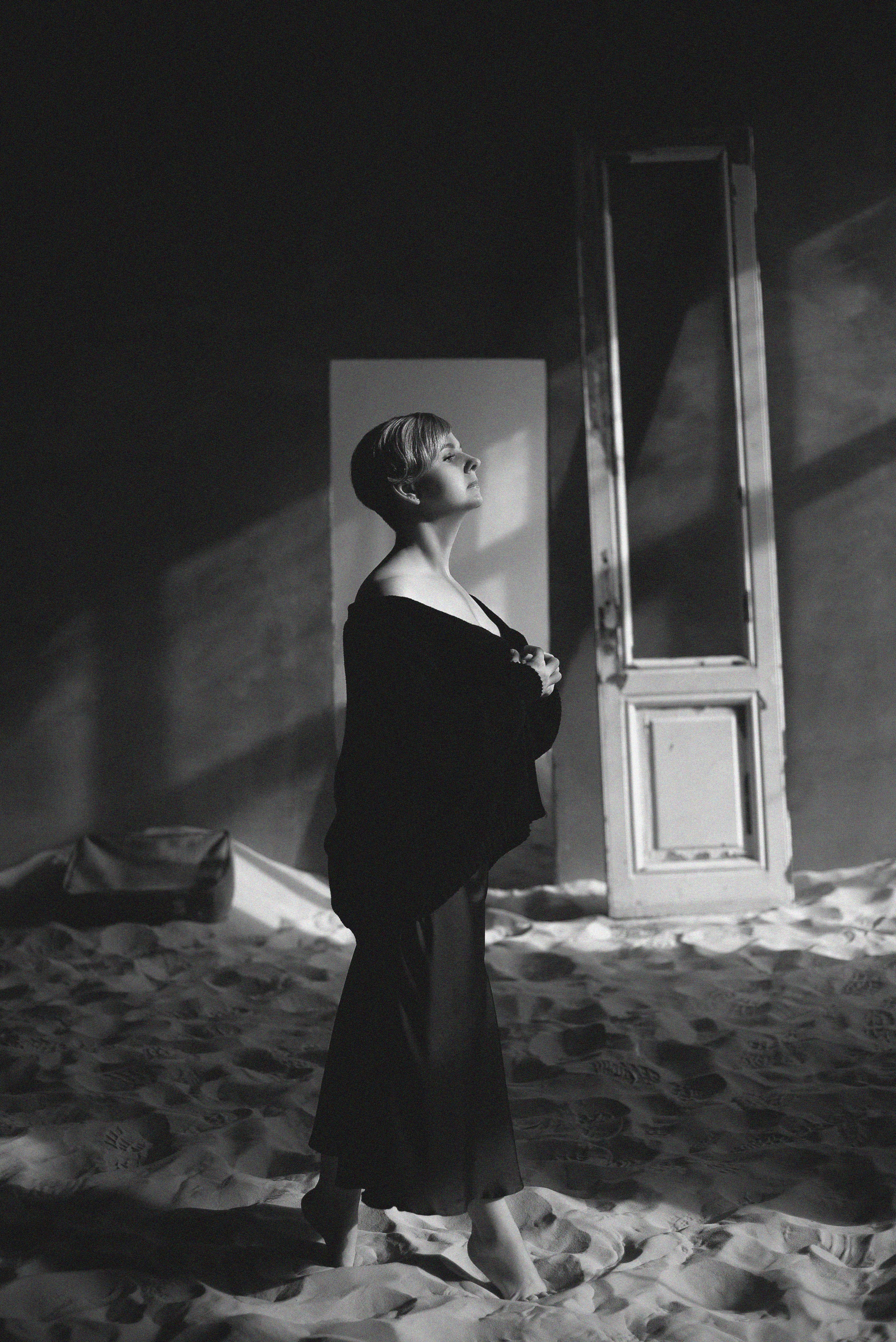 Фотосессия в песке, Студийная съемка с песком. Женский фотограф Санкт-Петербург Александра Колий