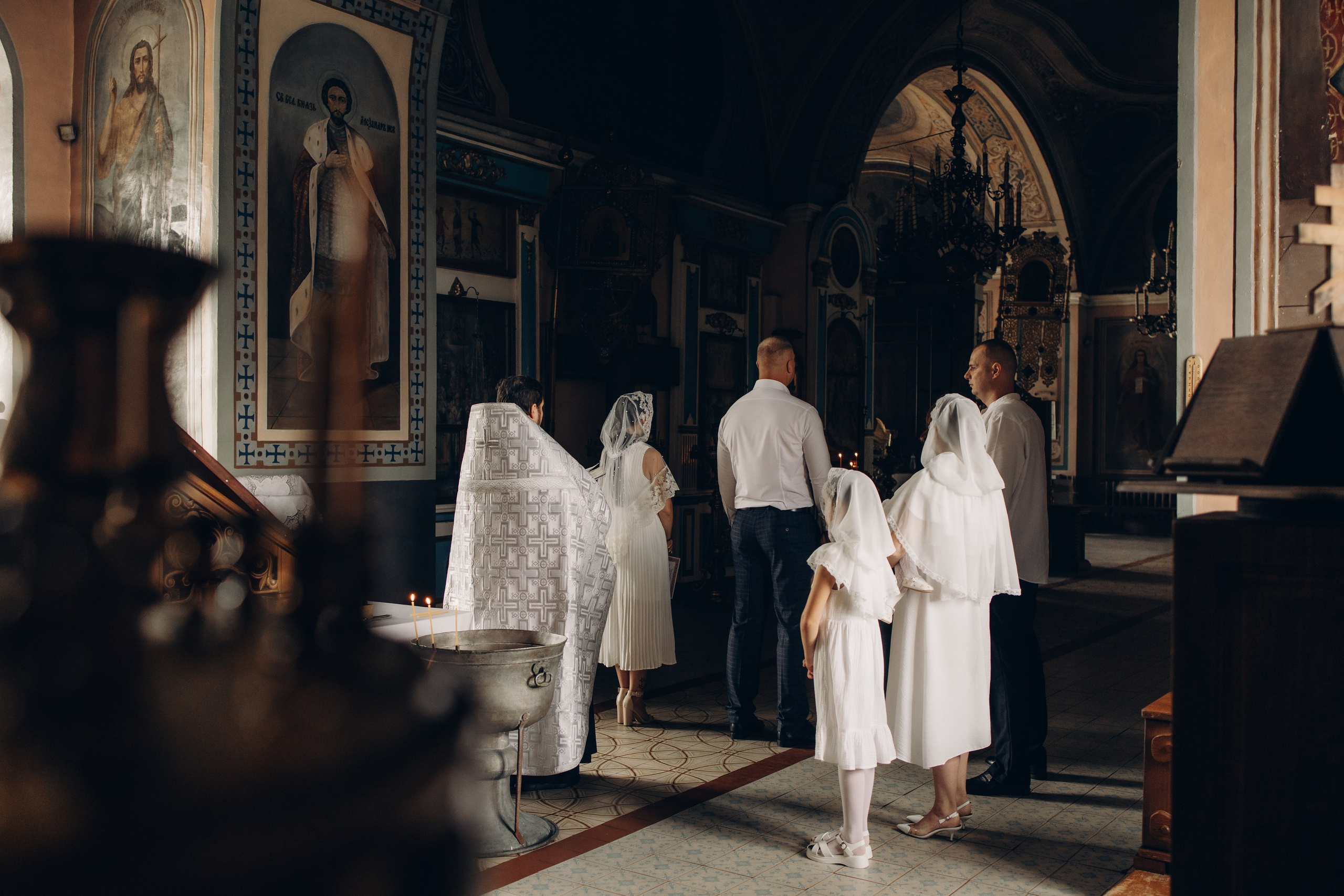 Крещение Есении. Главная