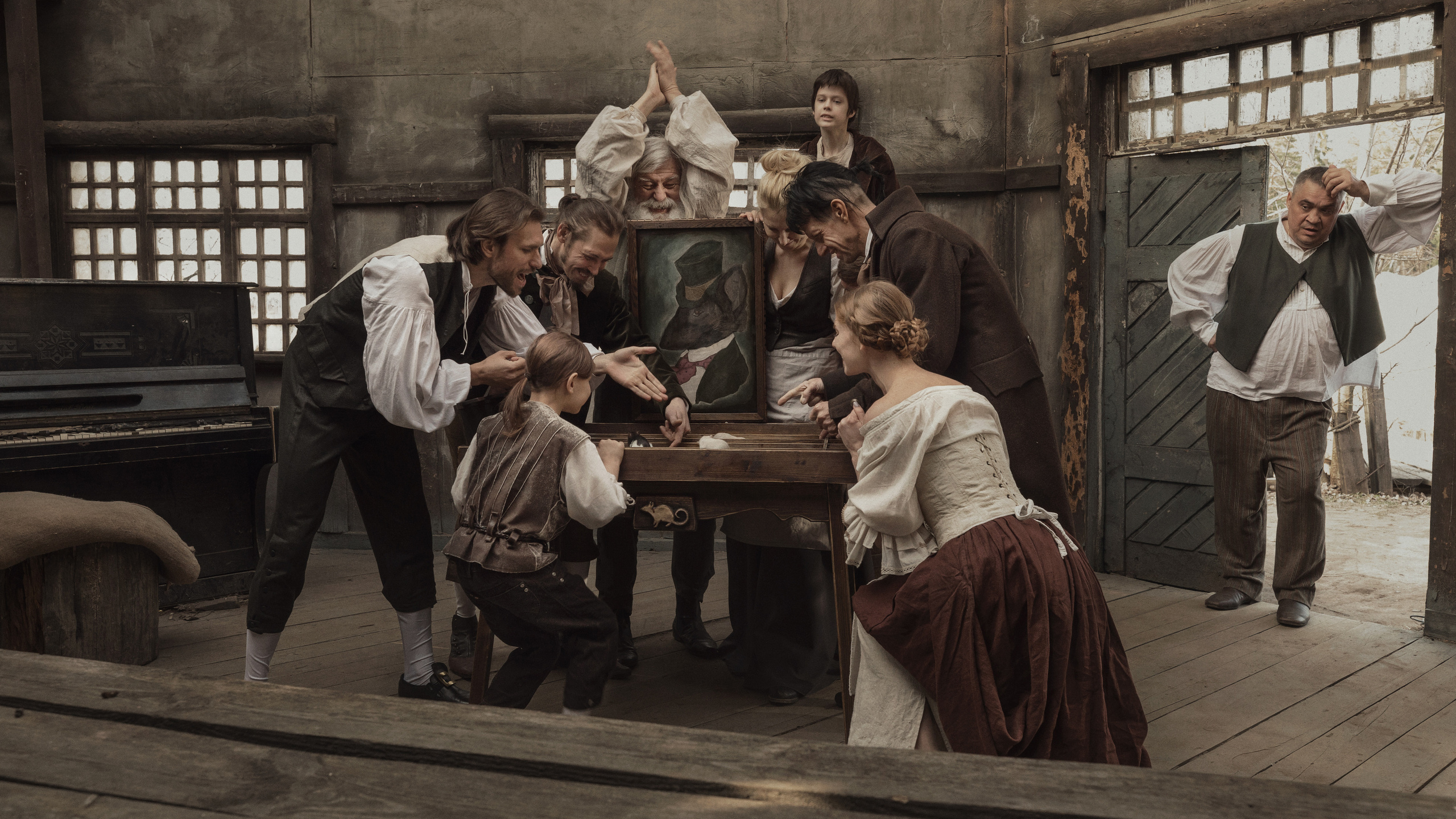 Мышиный город MouseVille. Фотограф и режиссер Сергей Спирин. Москва