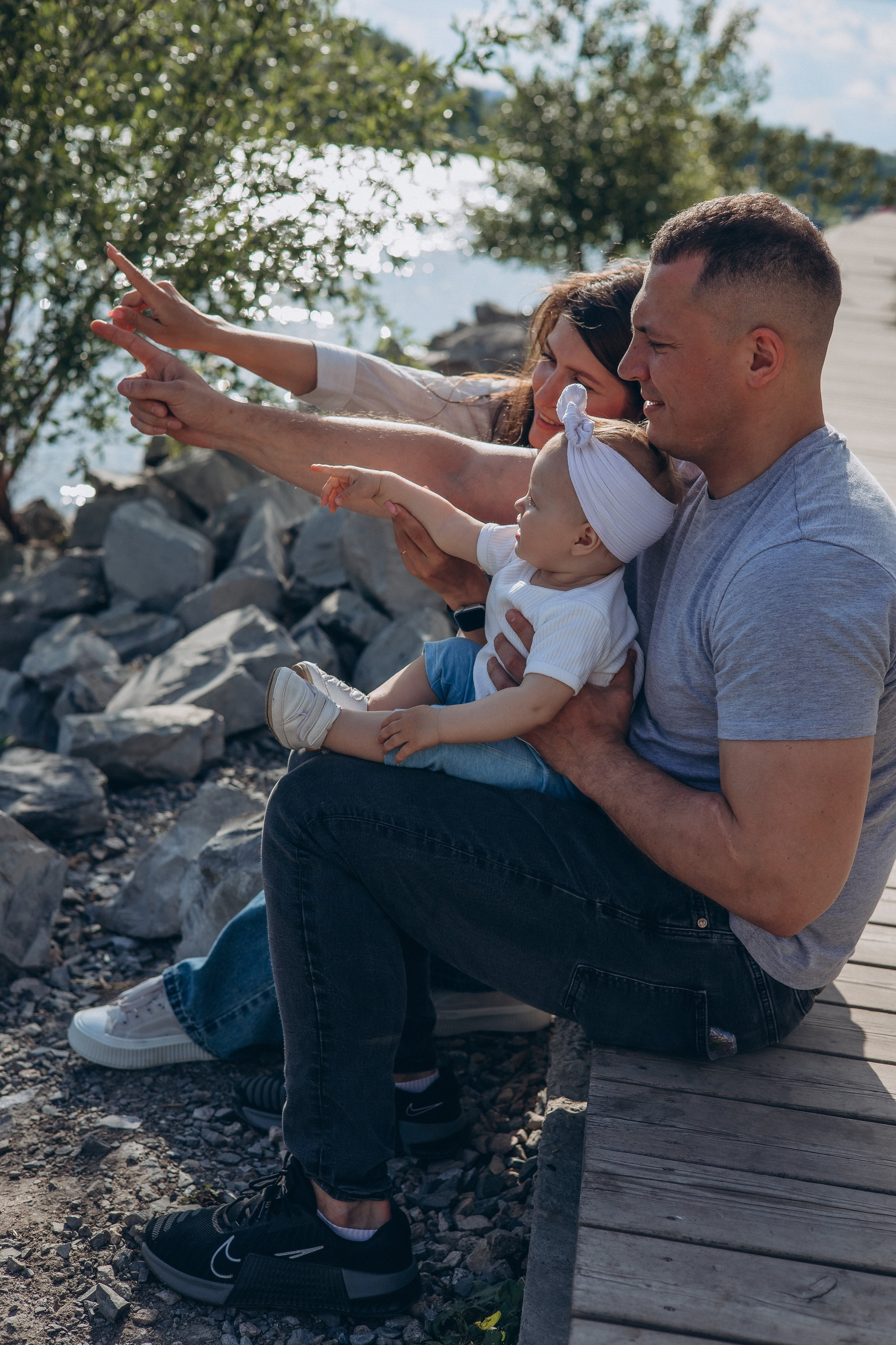 Семейная прогулка. Европейский берег. Семейный, детский, женский фотограф в Новосибирске Оля Борисова