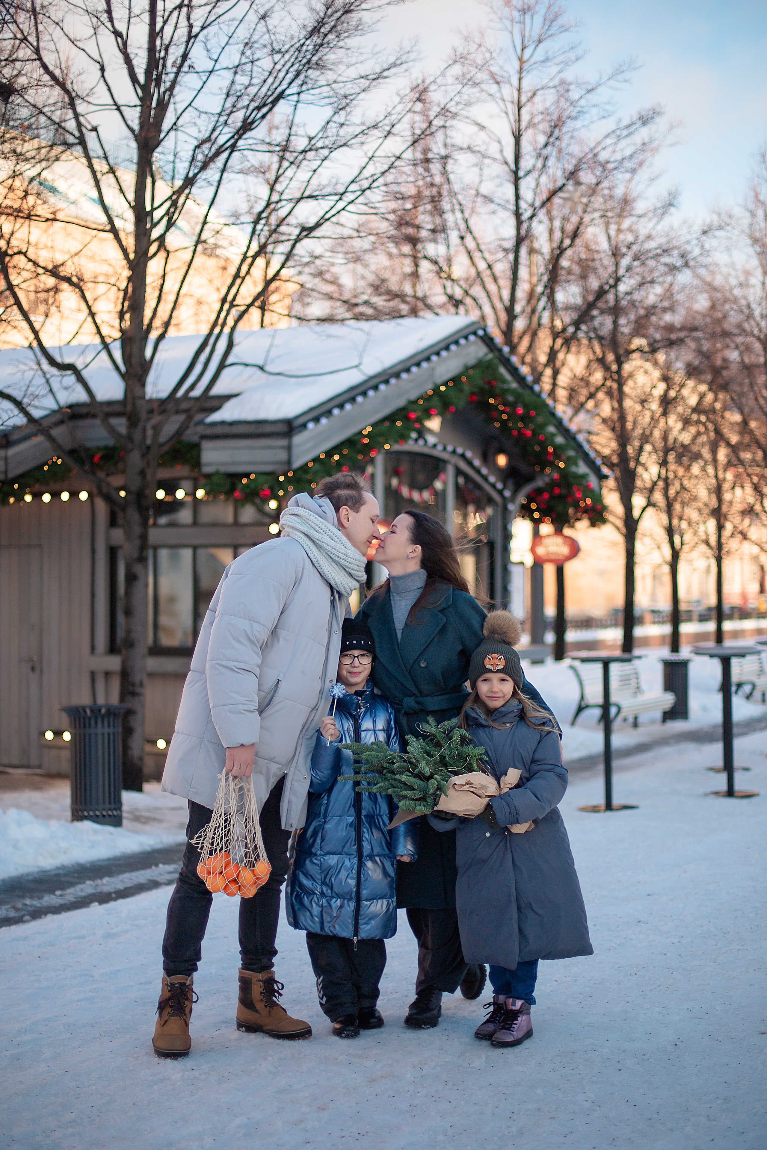 Зимнее настроение. Фотограф Анастасия, СПб: живые семейные и женские фотосессии без позирования, наполненные эмоциями