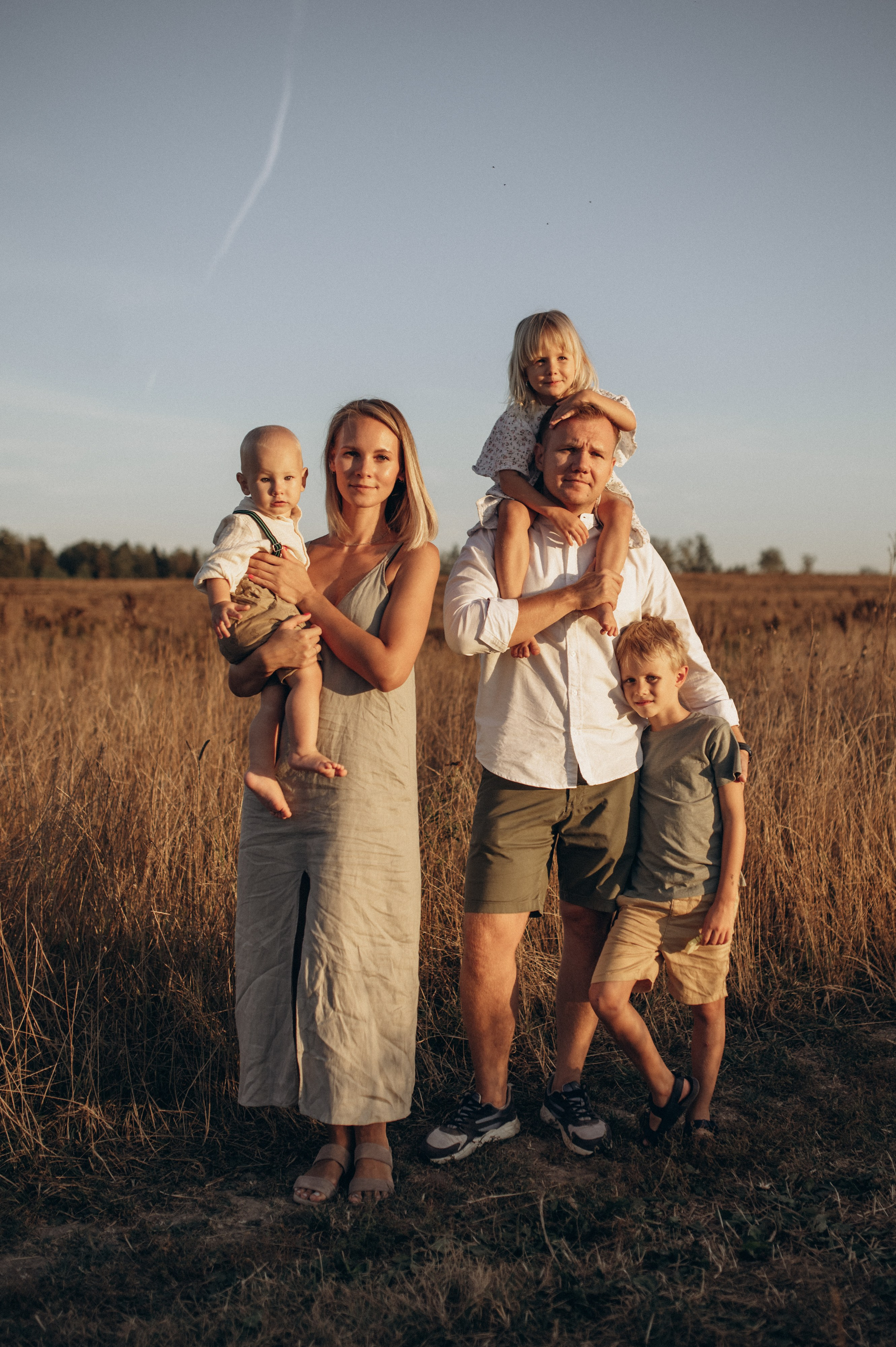 Егор, Оля, Лёва, Вера и Клим. Семейный фотограф МОСКВА/Королёв
