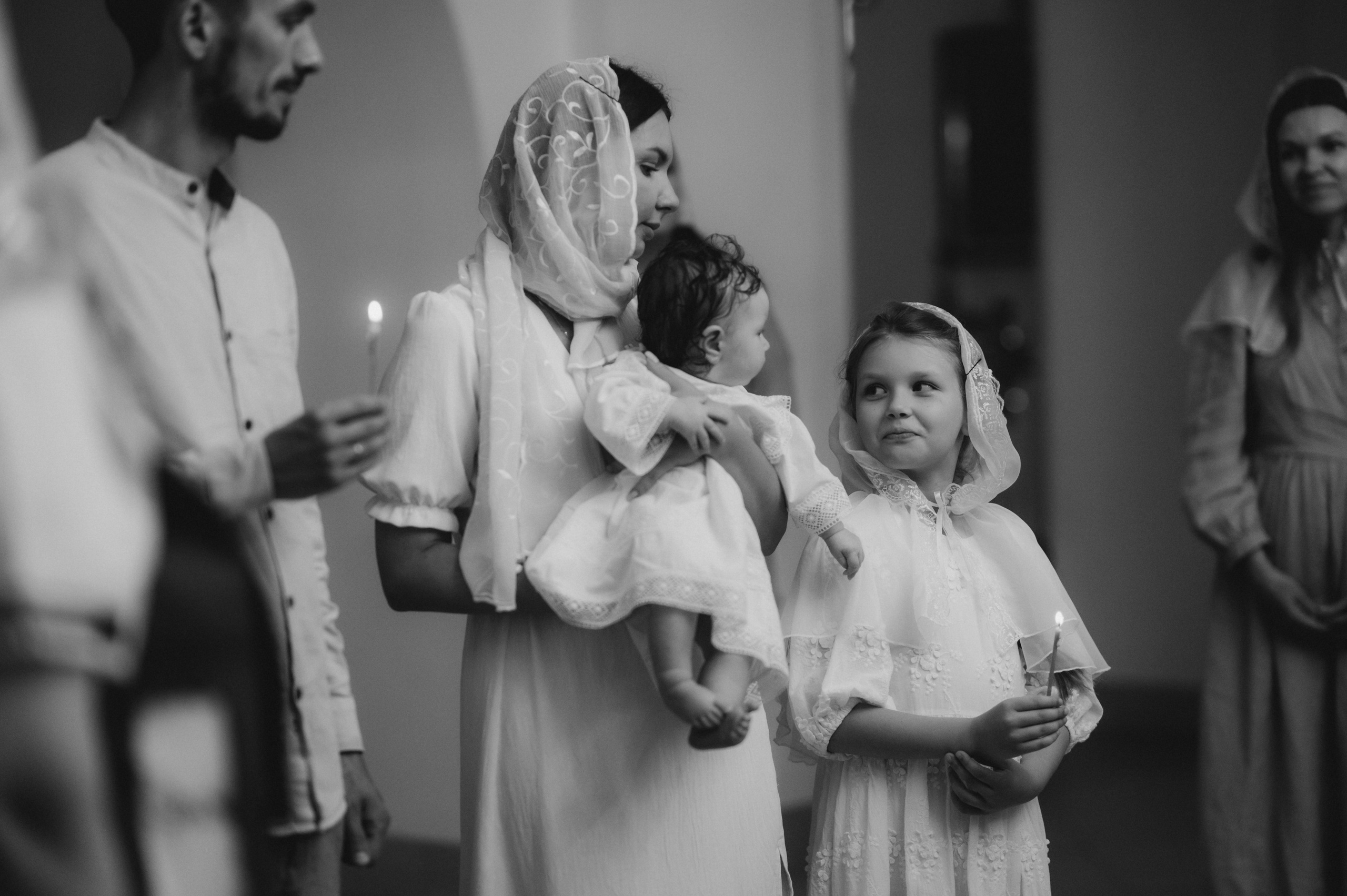 Крещение Машеньки. Семейный фотограф МОСКВА/Королёв