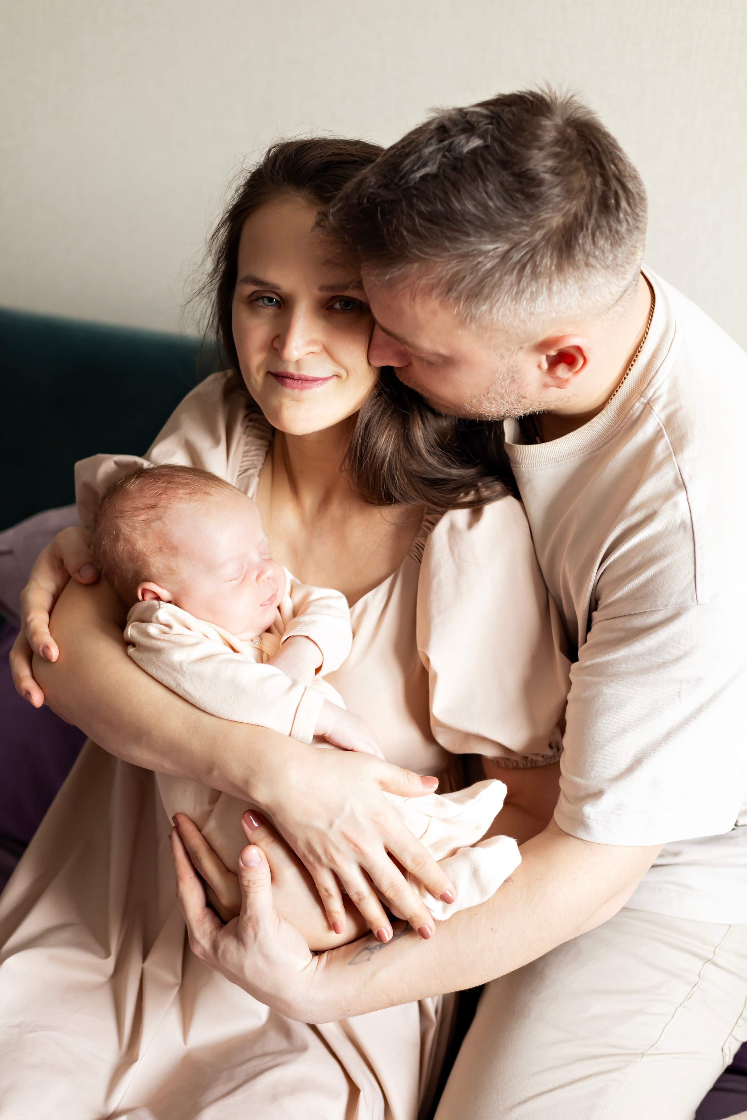 Фотосессия новорожденноых лайфстайл. Фотограф новорожденных в Ижевске Анастасия Преснякова