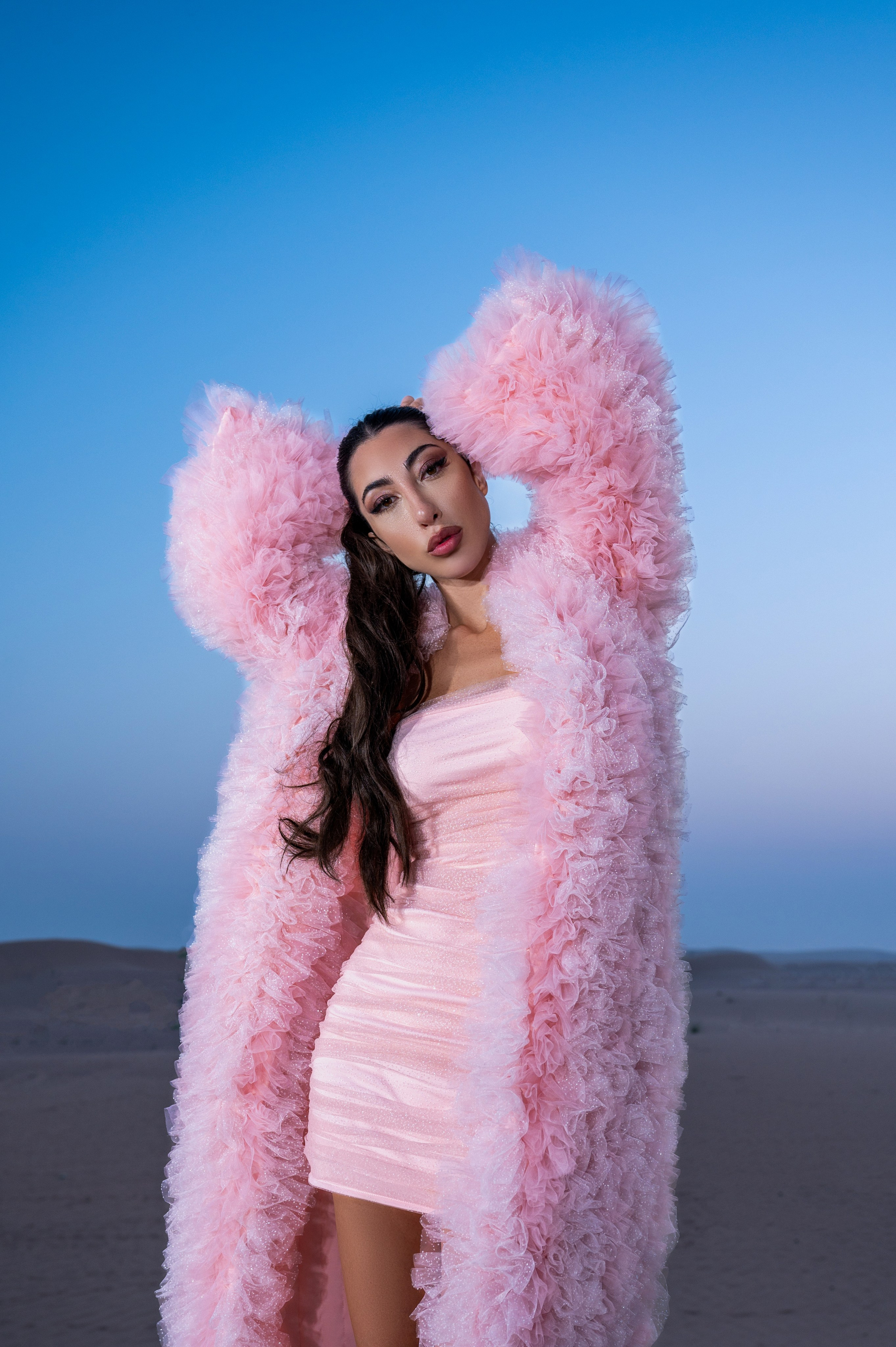 Pink desert Marshmallow. Коммерческий фотограф Москва /Дубай, эксклюзивные фэшн фотосессии