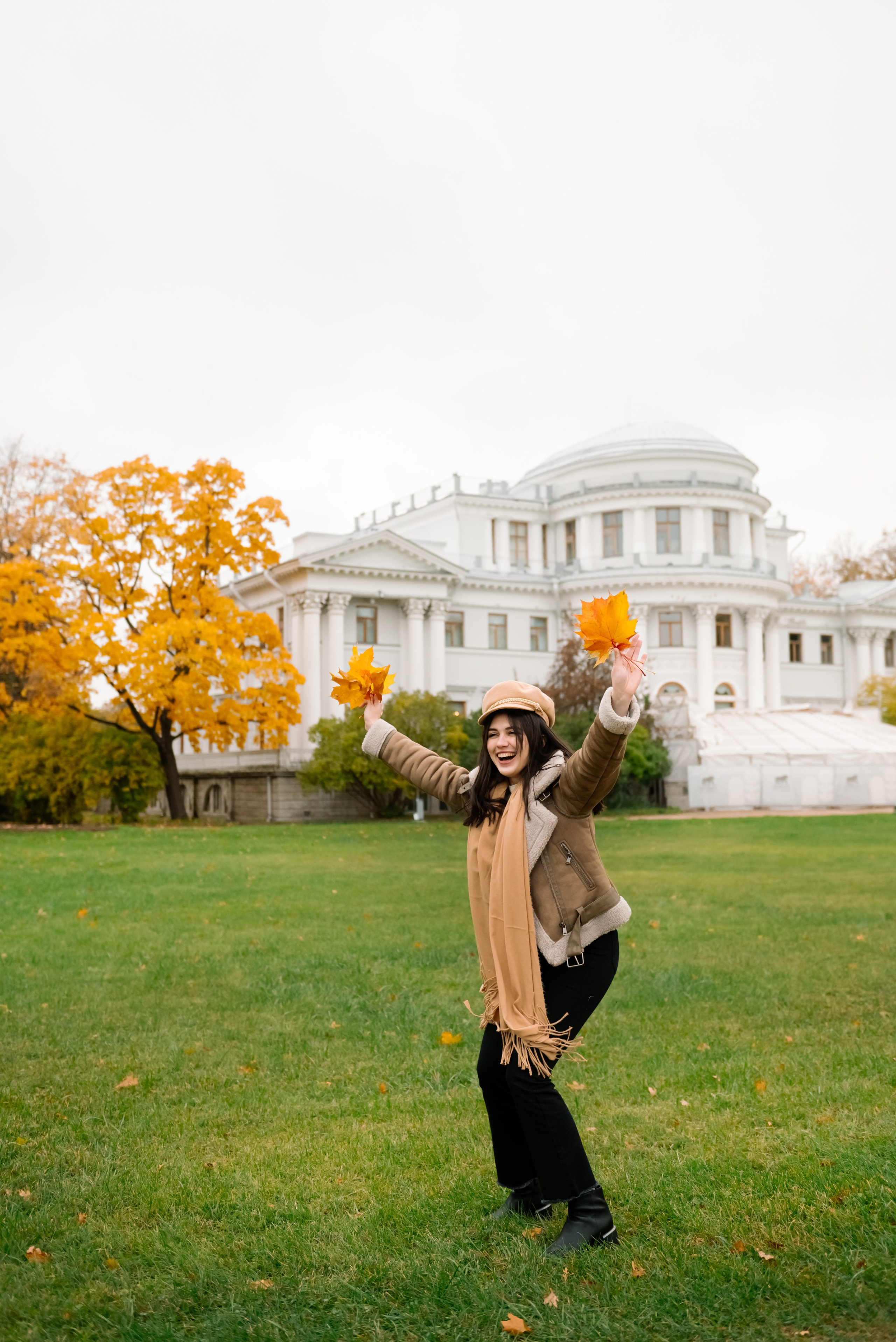Осенняя фотосессия в Питере на Елагин острове. Свадебный и сеейный фотограф в Санкт-Петербурге Елена Худякова