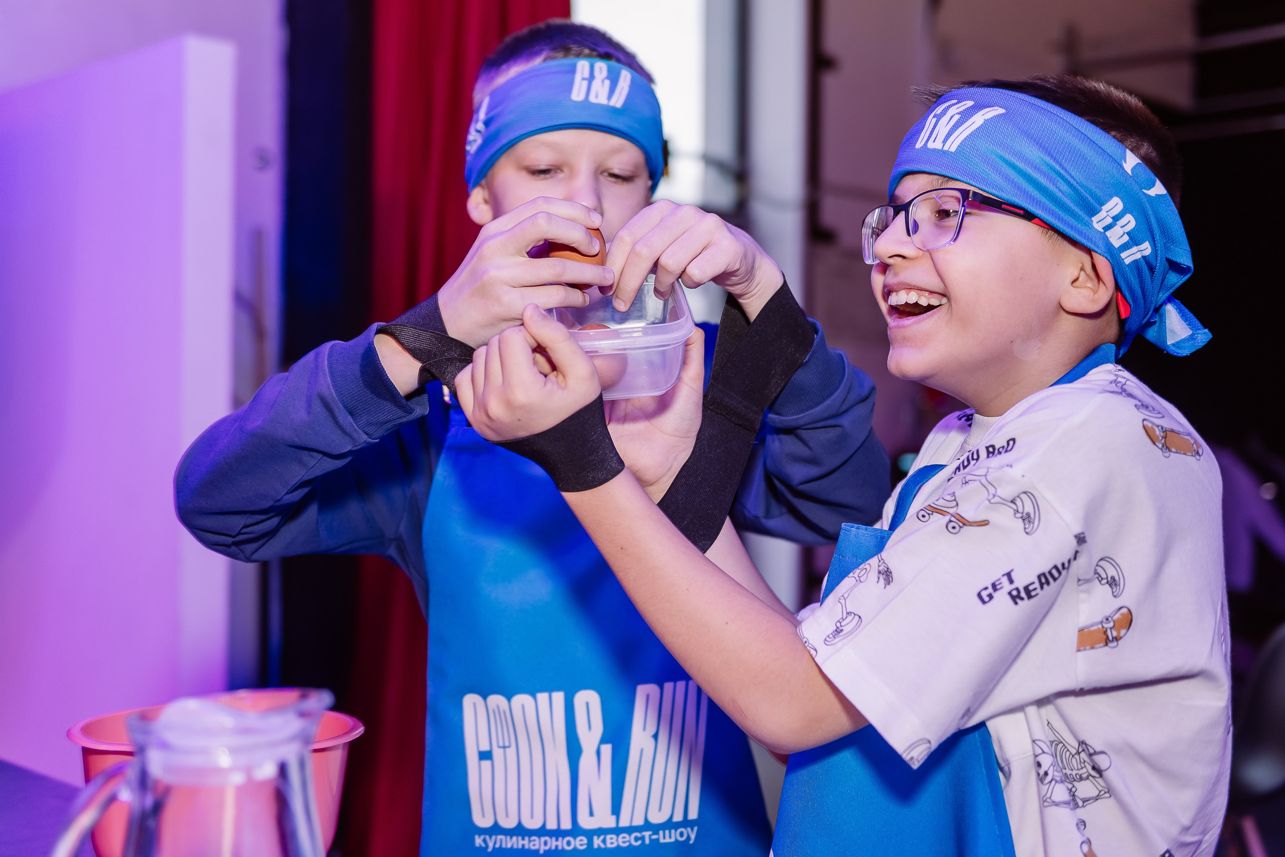 Cook & Run, шоу с готовкой. Детский фотограф, семейный фотограф и репортажи в Кемерово