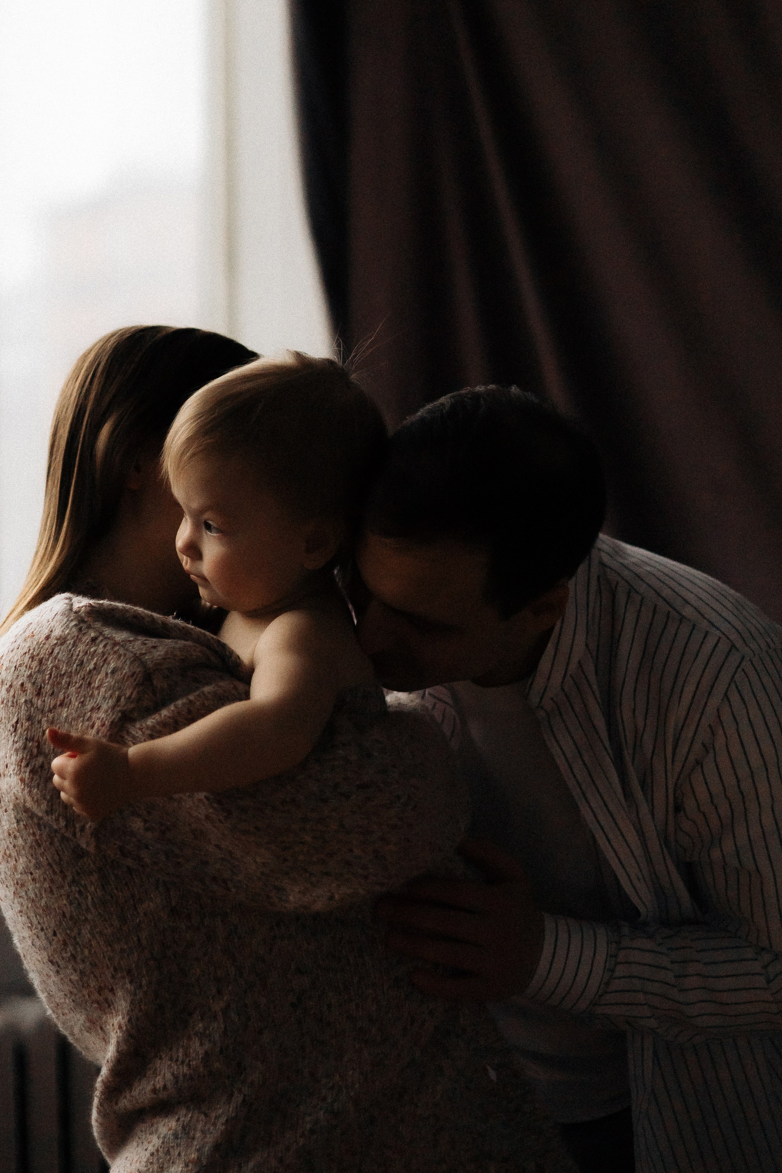 Сабина с мамой и папой