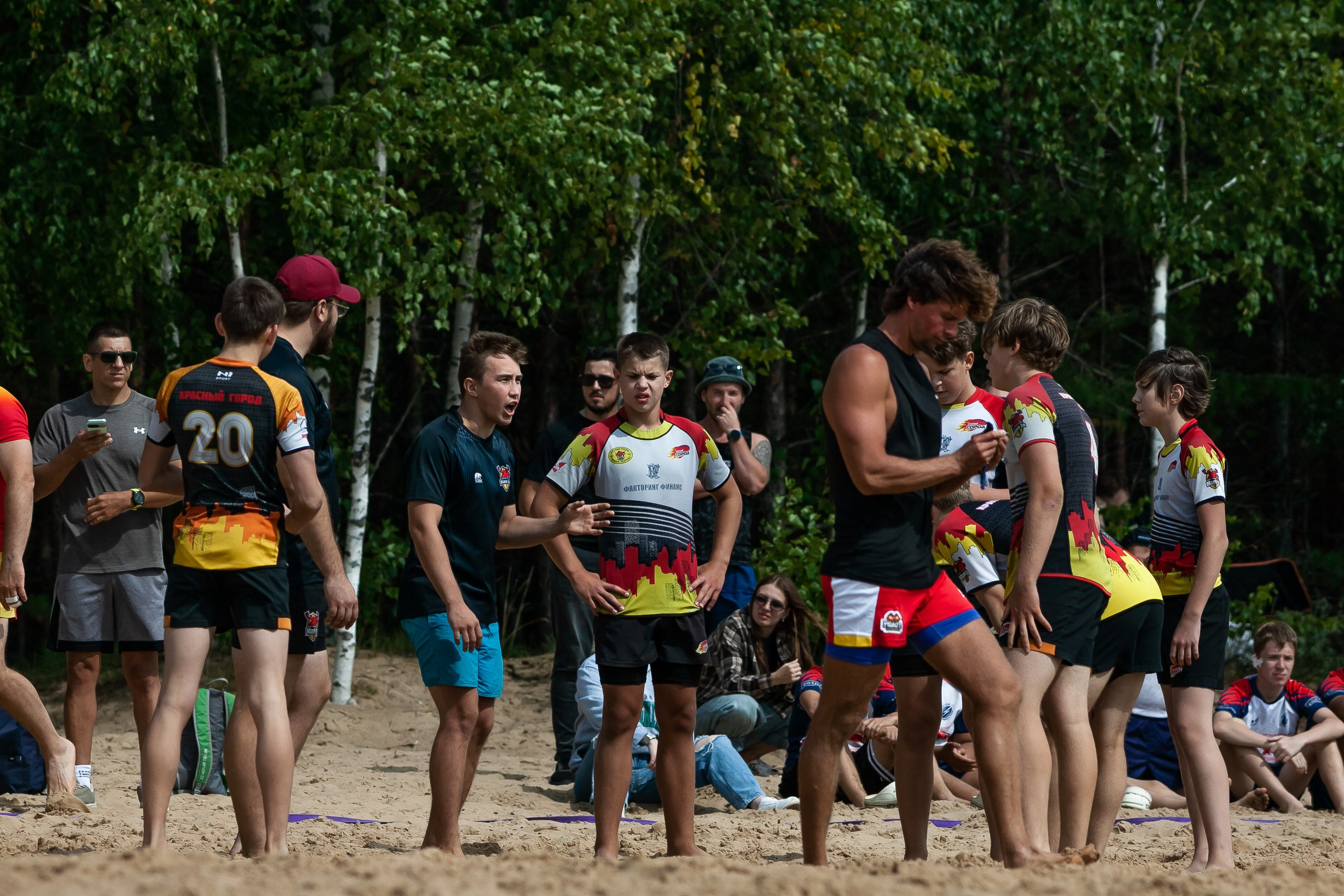 «Кубок «Молота» по пляжному Регби. Фотография