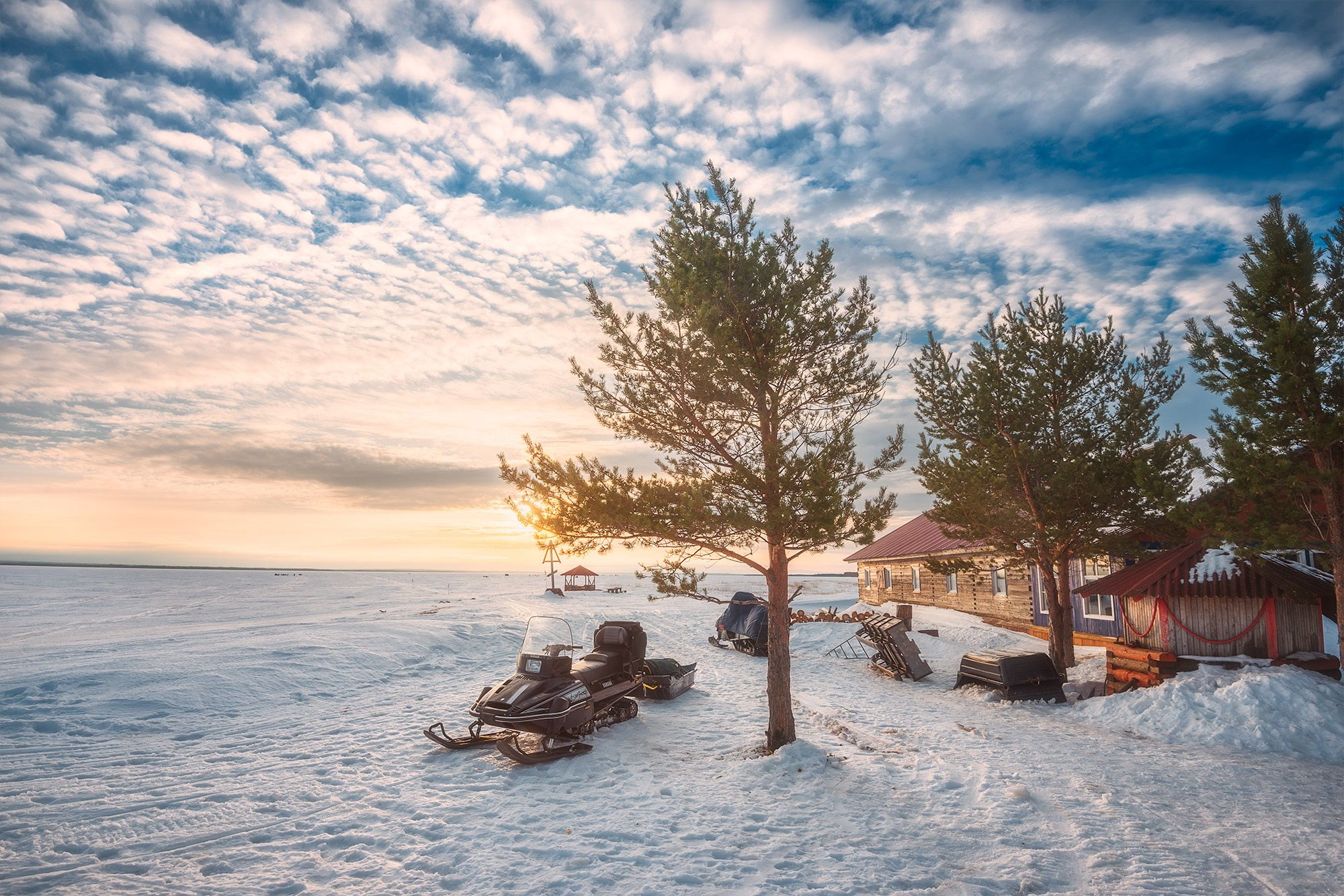 Пейзаж. Аэросъемка в Архангельске, Александр Ермолин