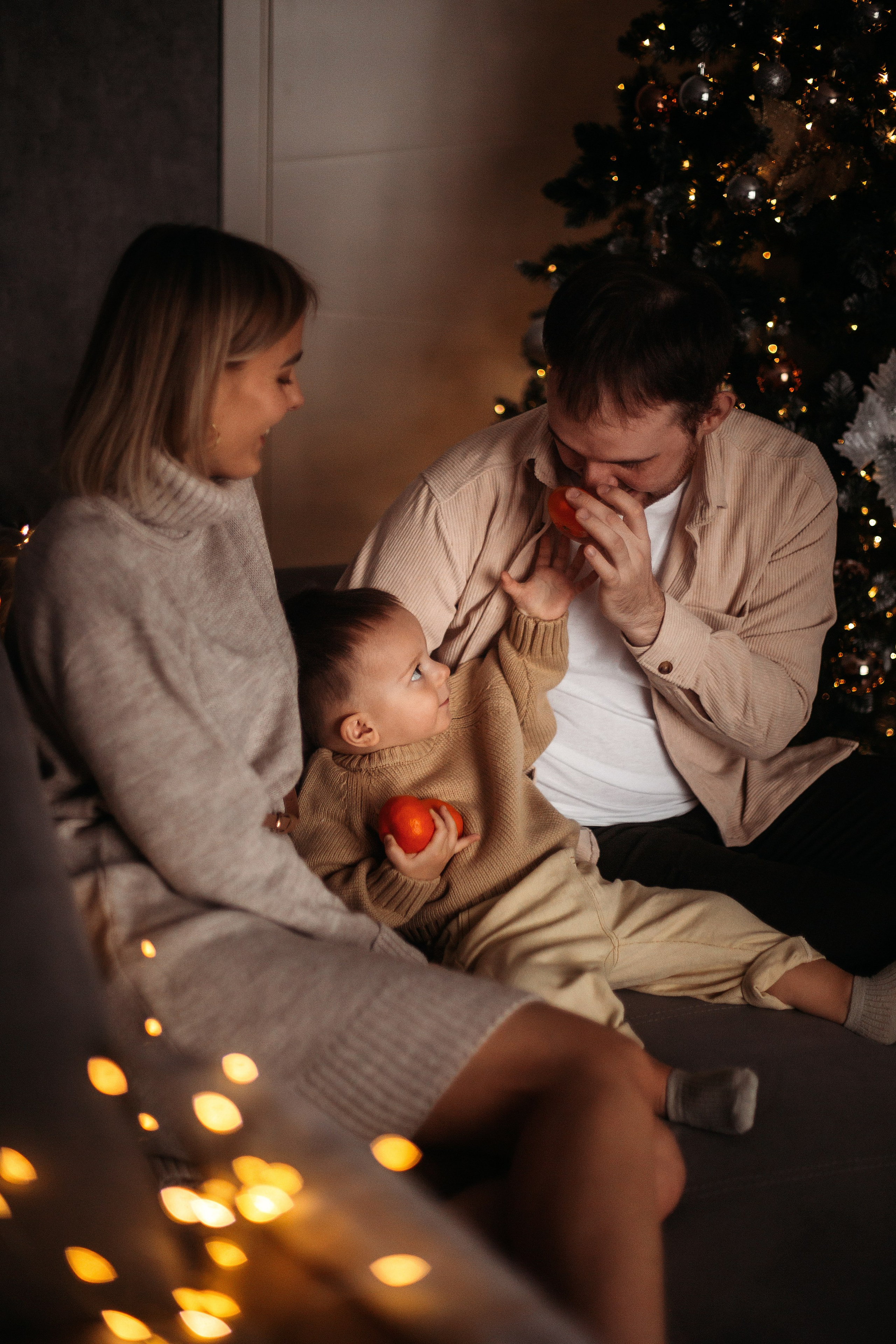 Новогодние домашние съемки. Семейный фотограф Марина Платонова