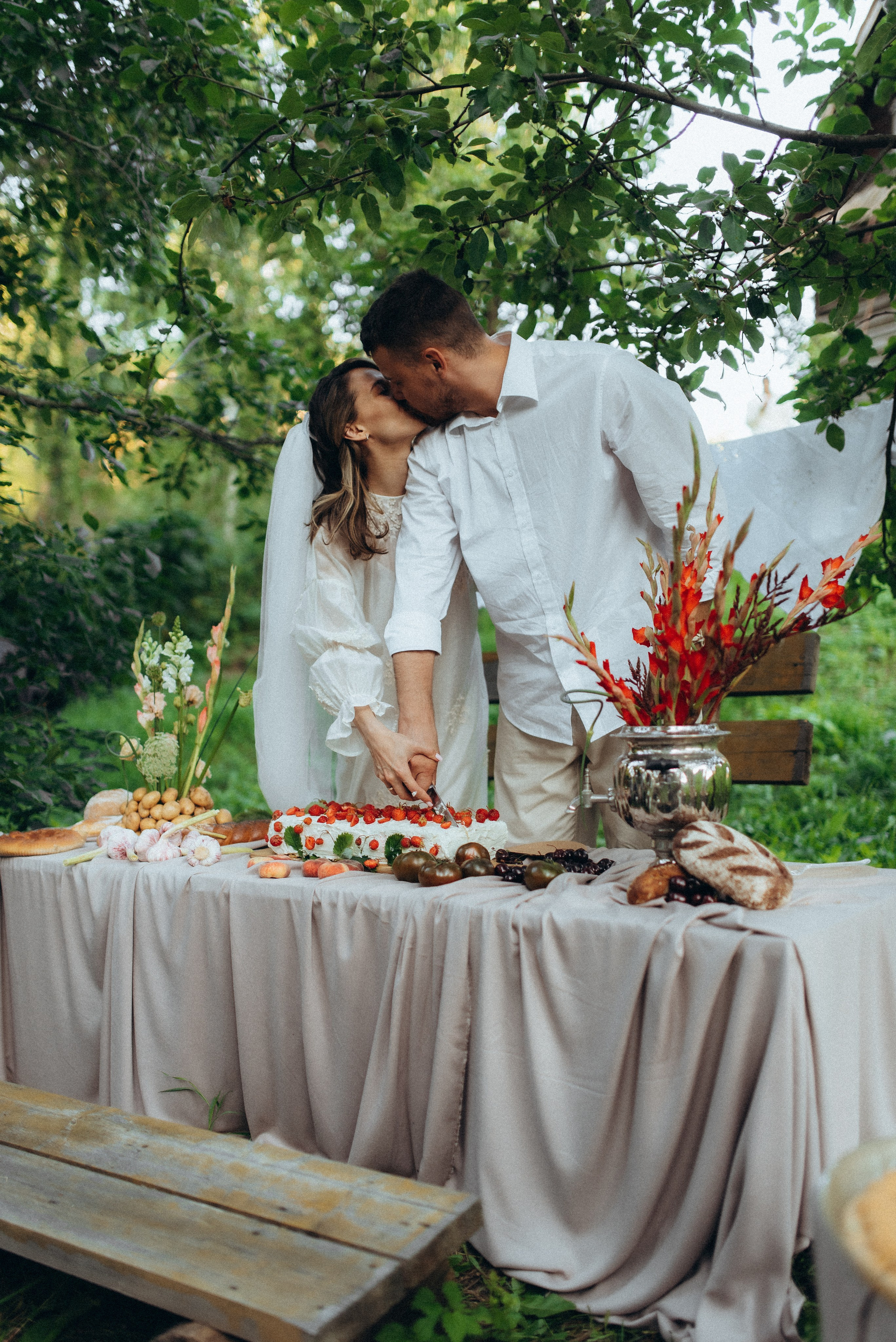 Свадьба на даче. Свадебный фотограф Анастасия Бударина