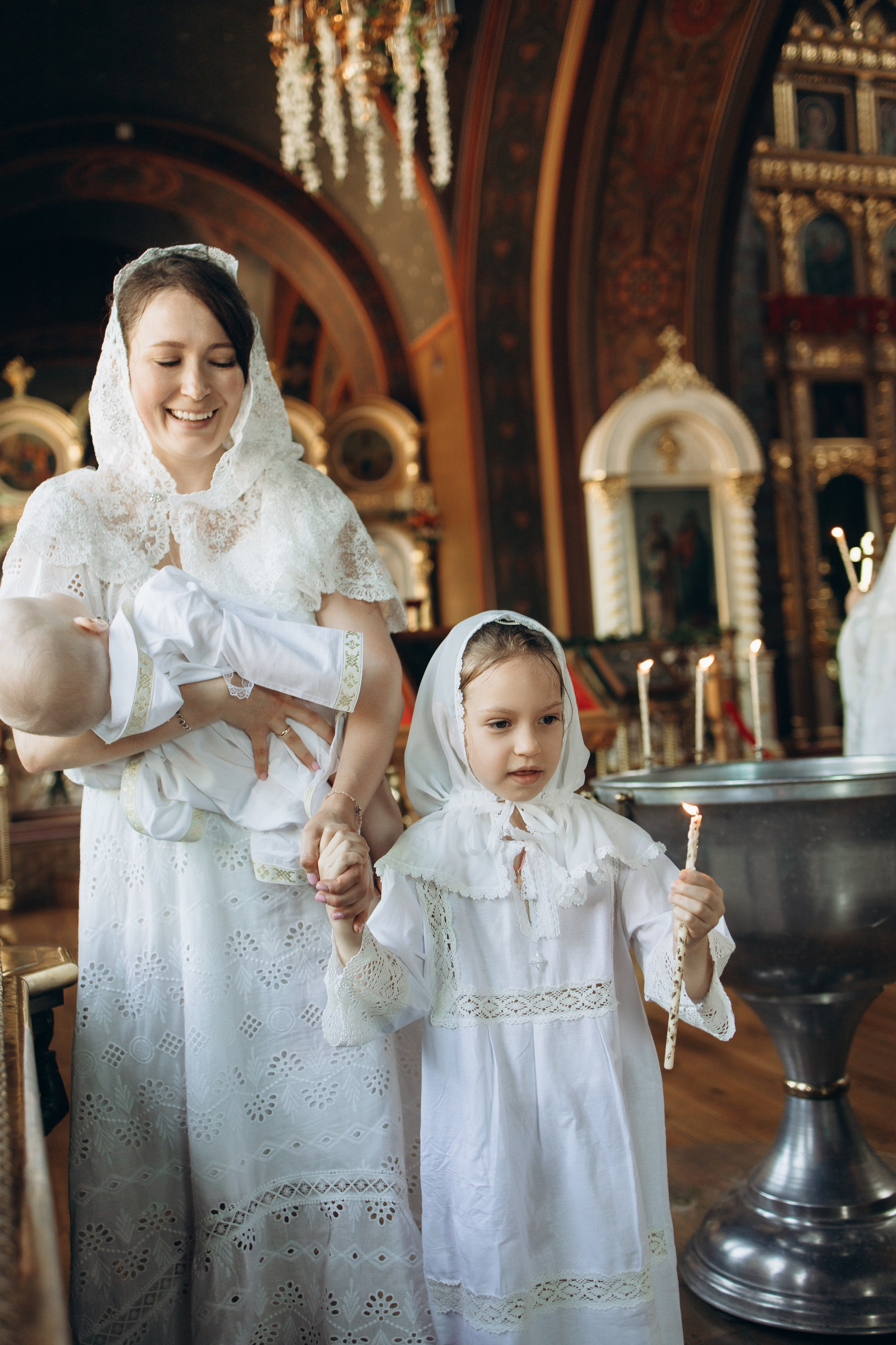 Двойное крещение Анны и Саши. Самый теплый фотограф в Краснодаре Рябоконь Ксения