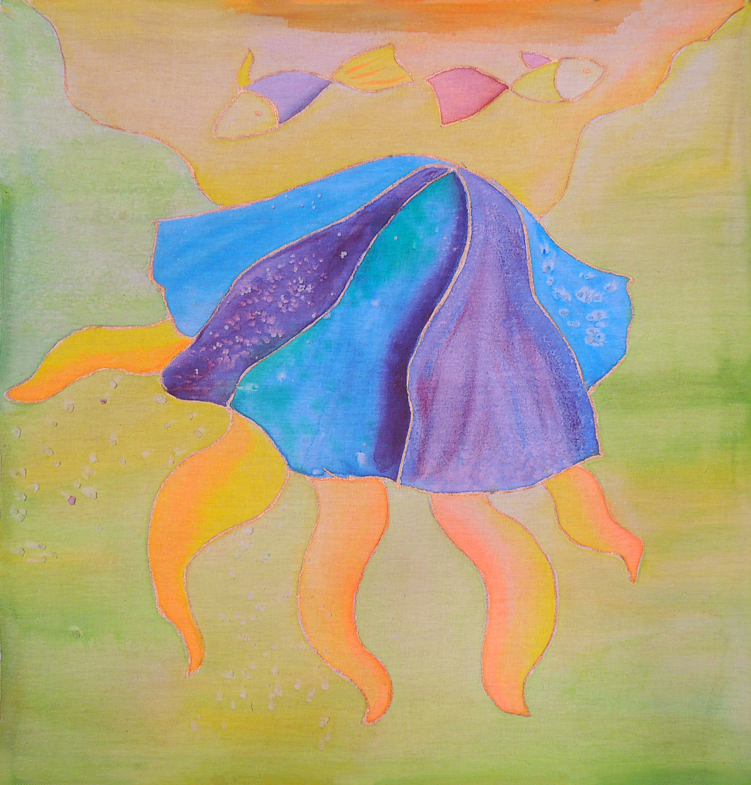 Выставка «Скрепка Экспо» 2017. Ефремова Ольга. Художник