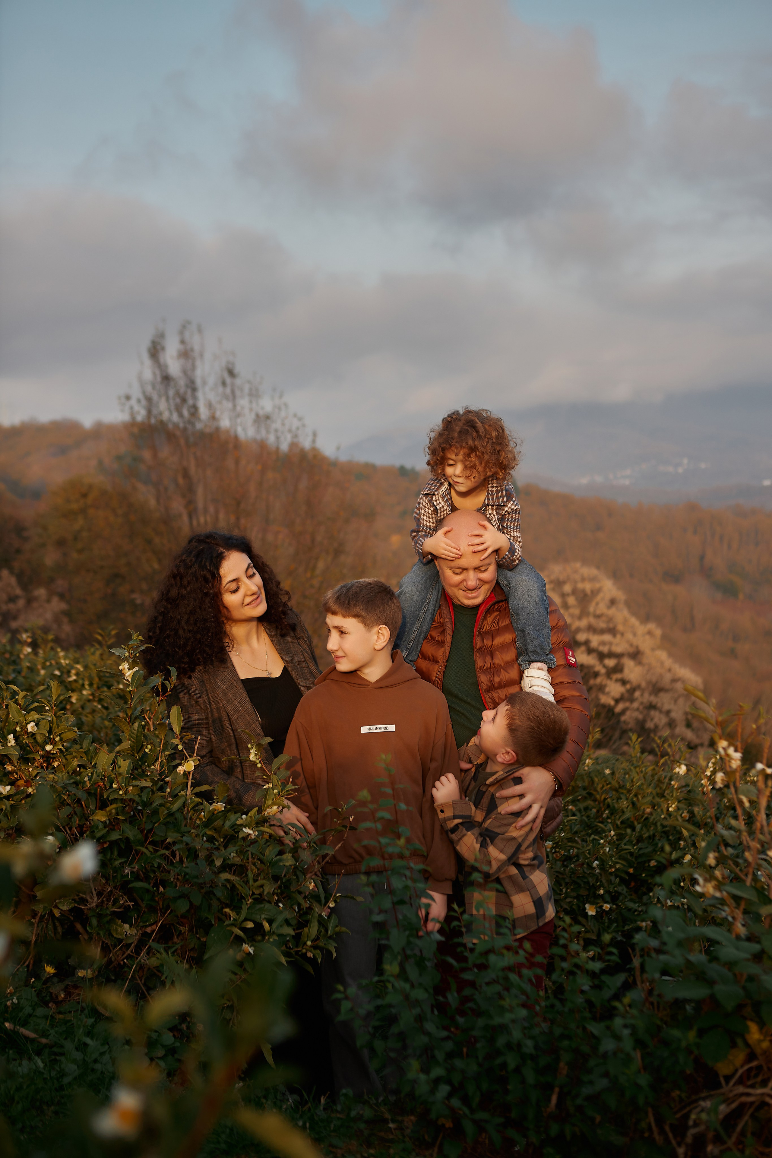 Чайные домики осень. Свадебный и семейный фотограф в Сочи-Красной поляне Ларионова Анна