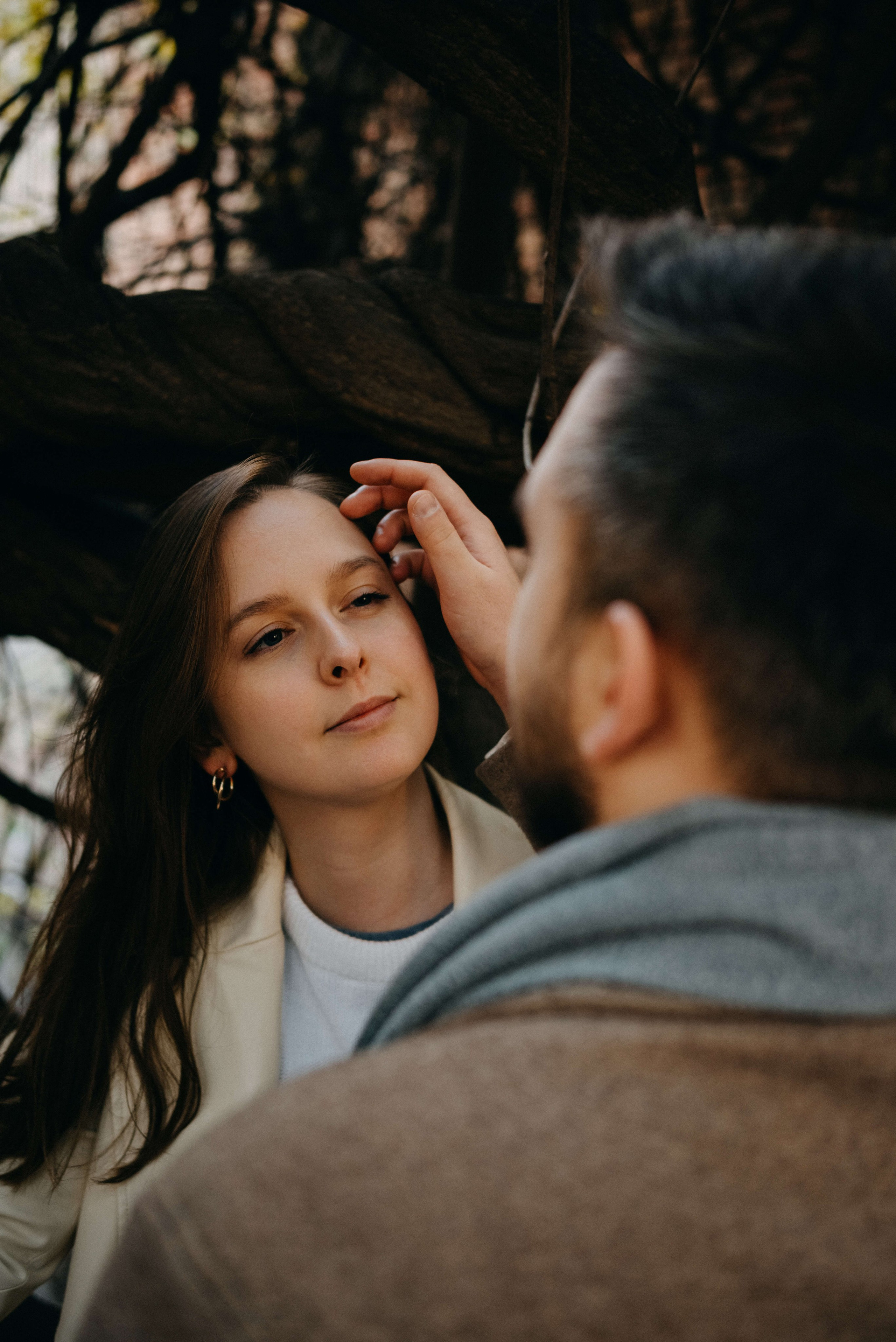 Парная фотосессия в старом городе. Портретный и свадебный фотограф в Тбилиси • xeniqo