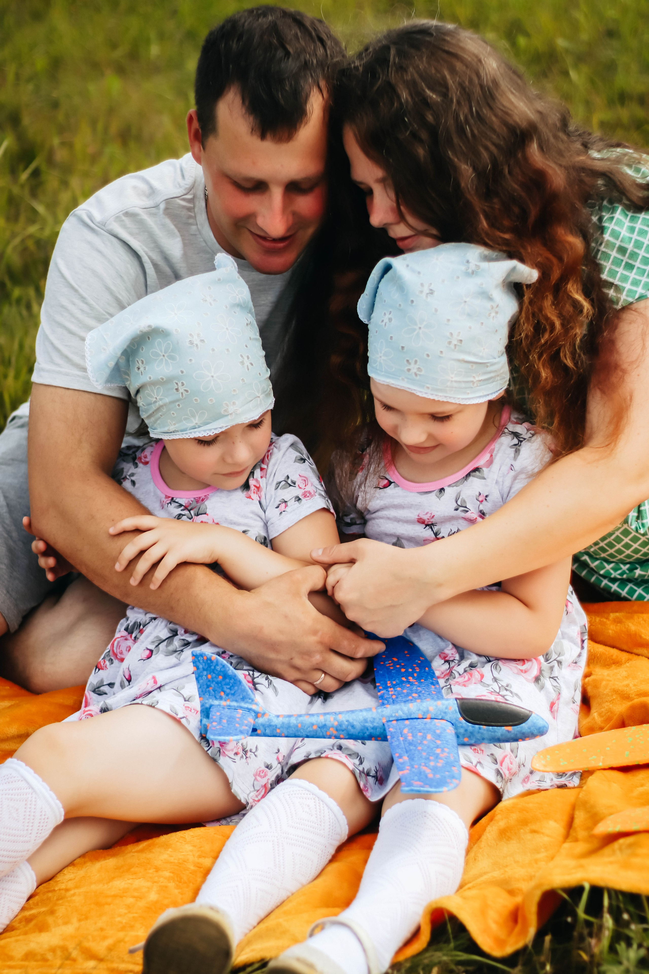 Семья Поплышевых. Фотограф Дарья Маташкова