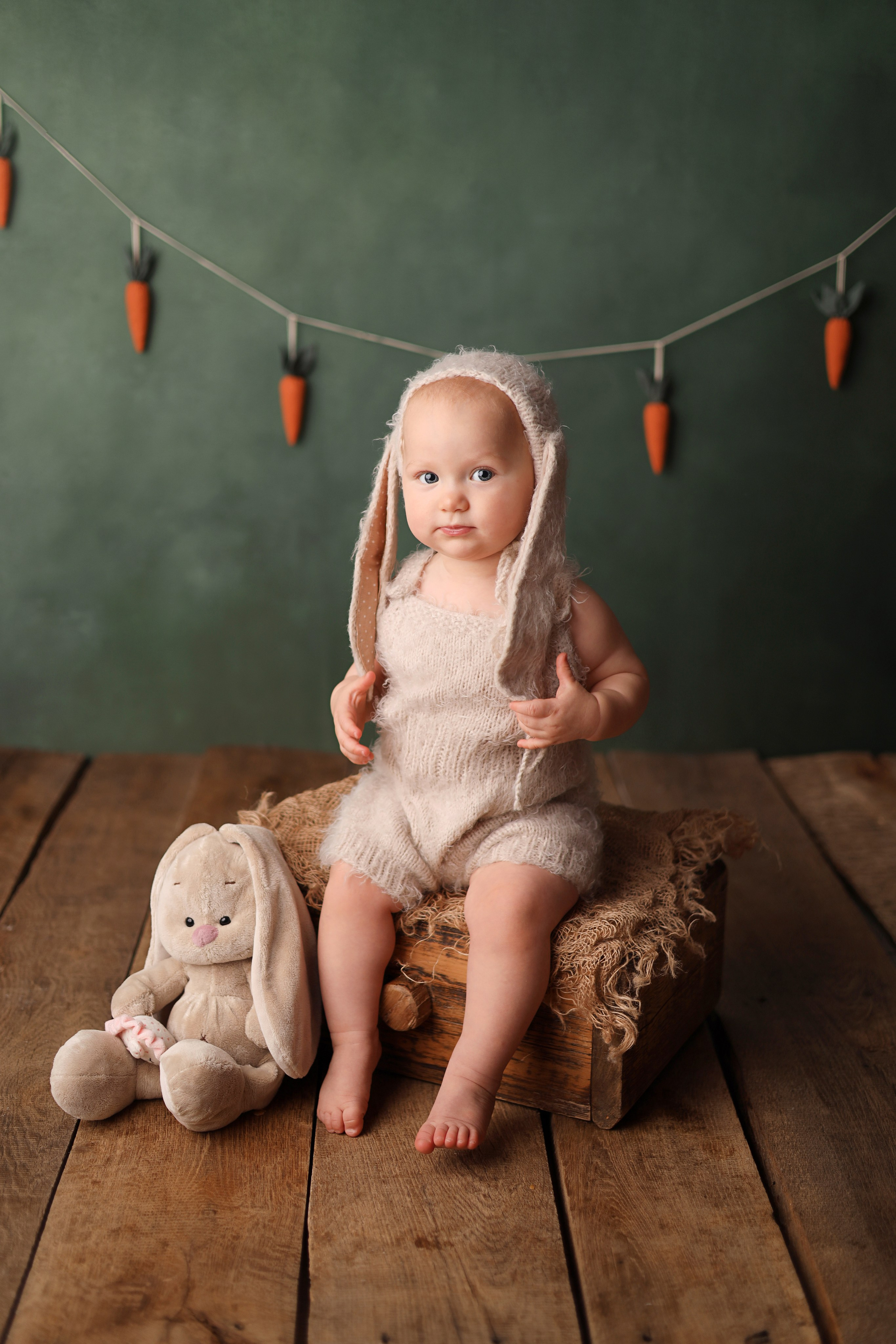 Алисе 1 годик. Фотограф новорожденных Москва. Ньюборн фотограф Москва