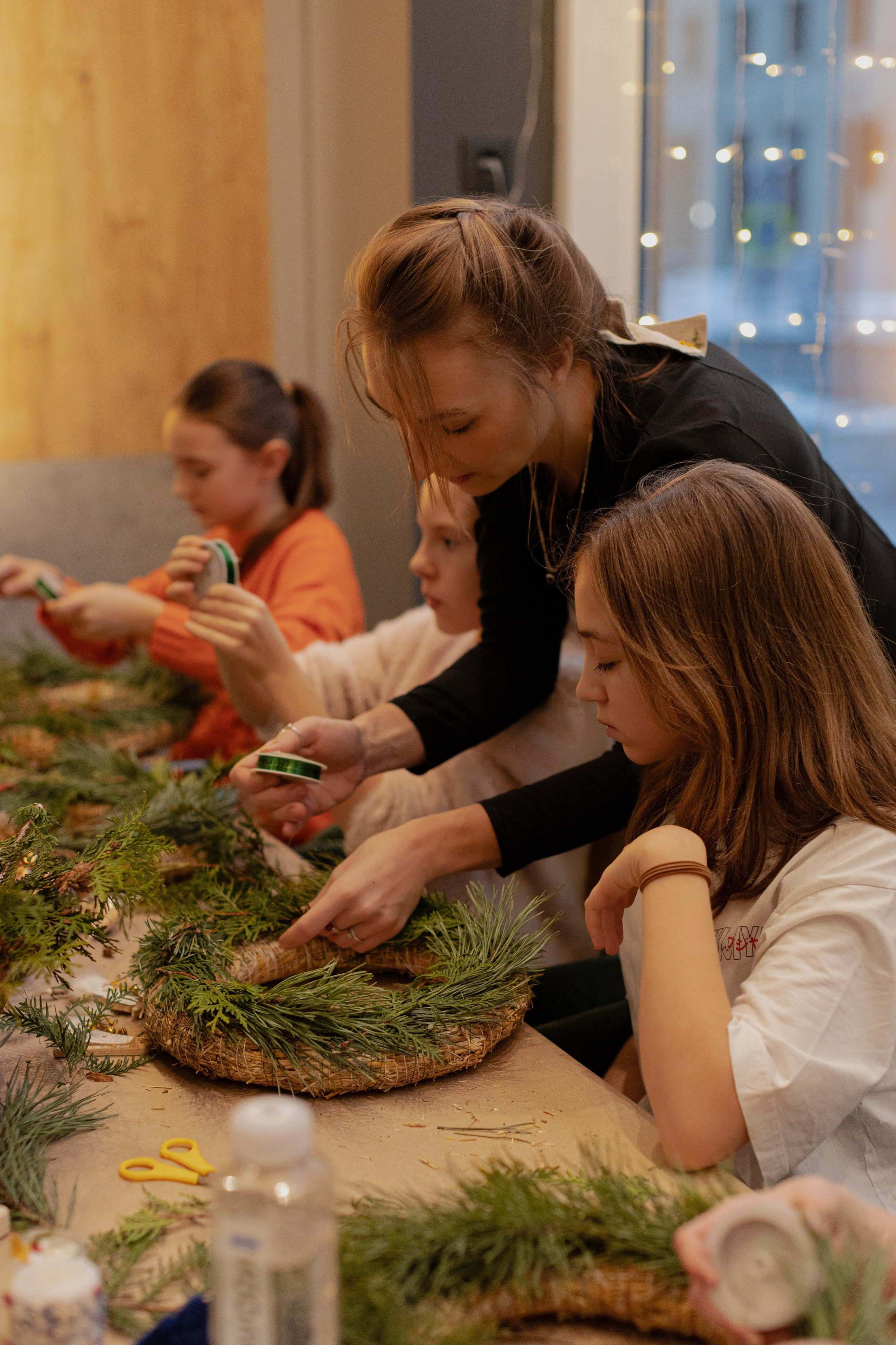 Мк Новогодний Венок. Анастасия Ракчеева Художник
