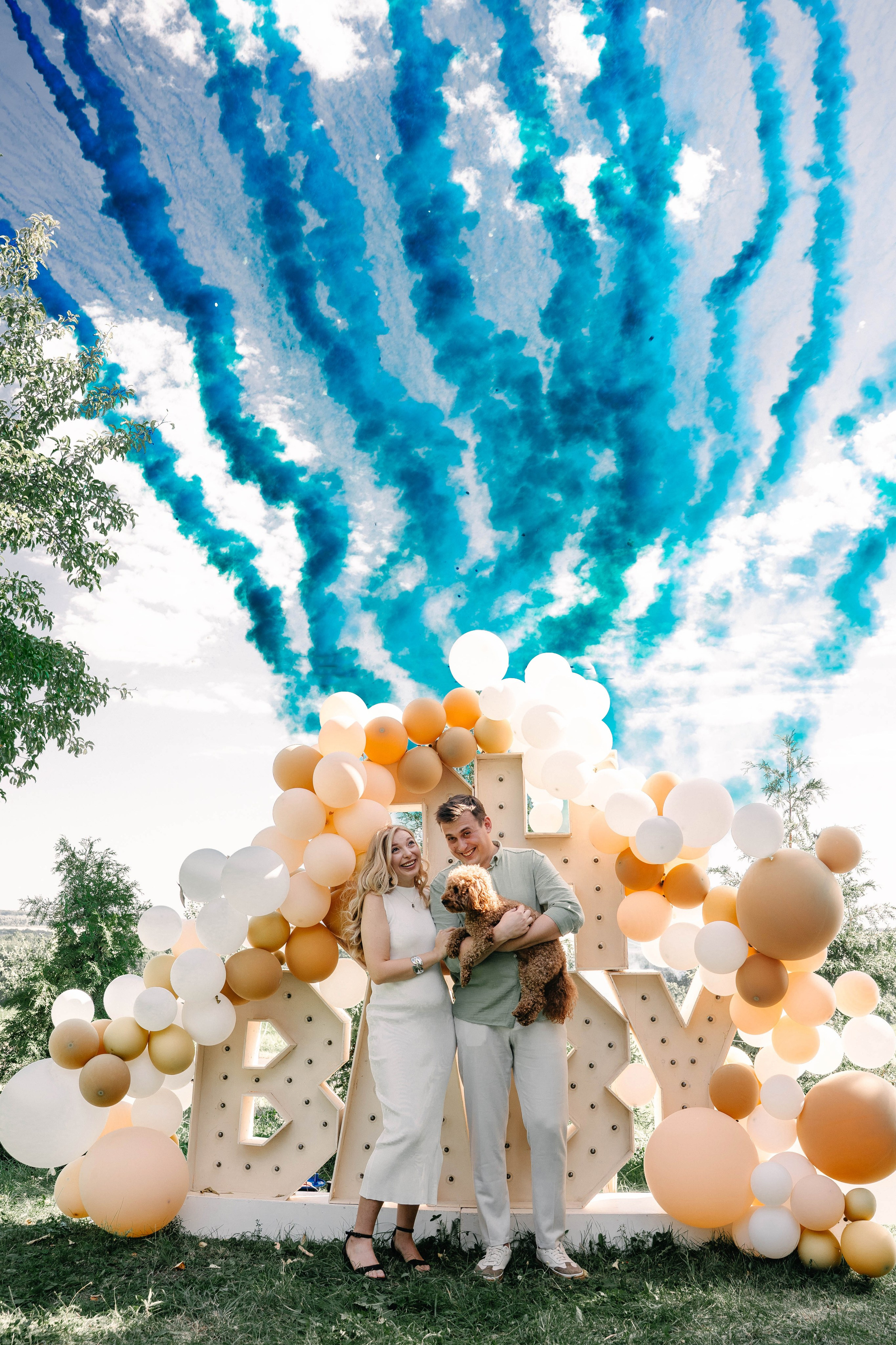 Гендер пати Сергей и Анастасия. Свадебный и семейный фотограф в Воронеже Анастасия Бойко