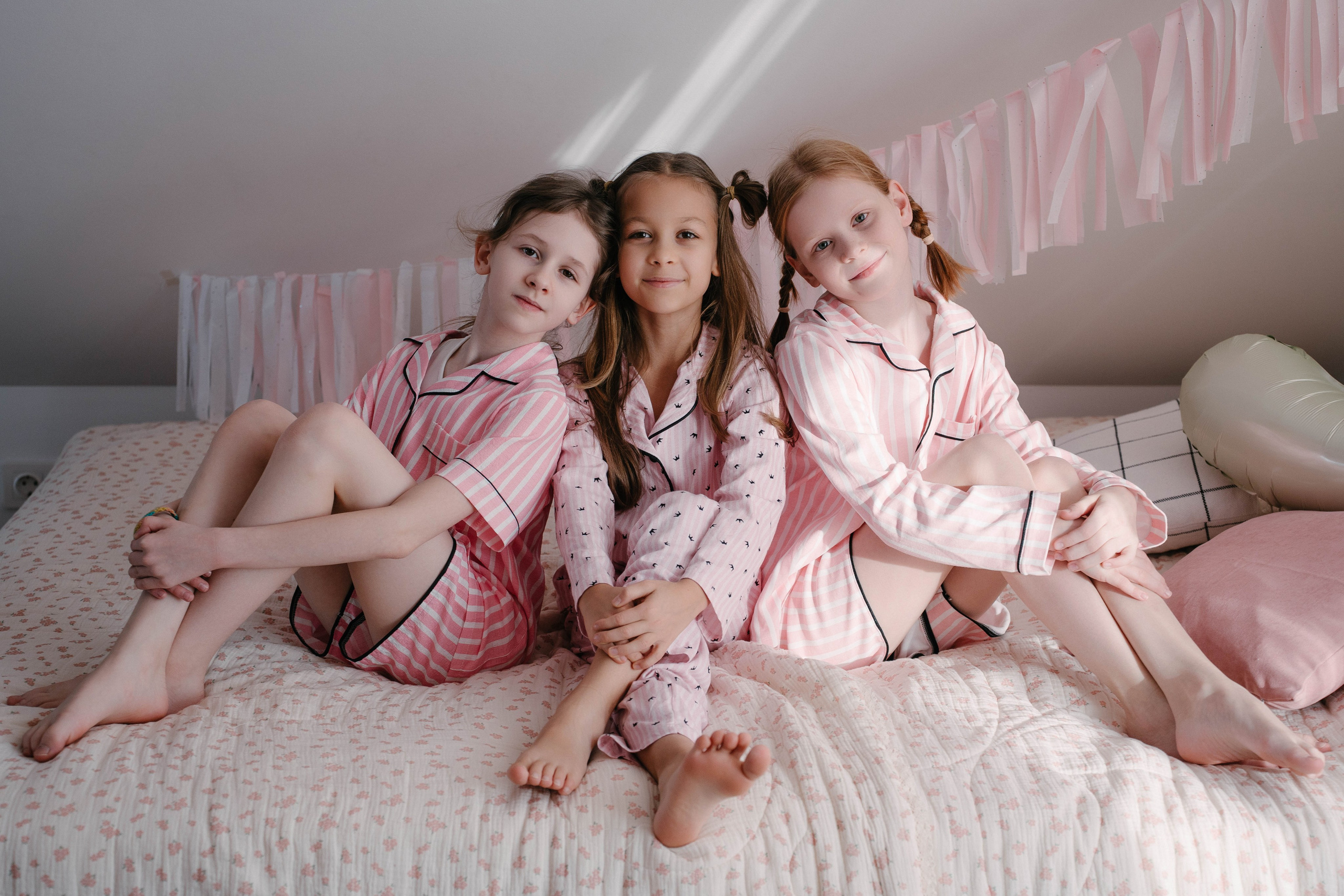 Пижамная вечеринка Варе 9 лет. Свадебный и семейный фотограф в Воронеже Анастасия Бойко